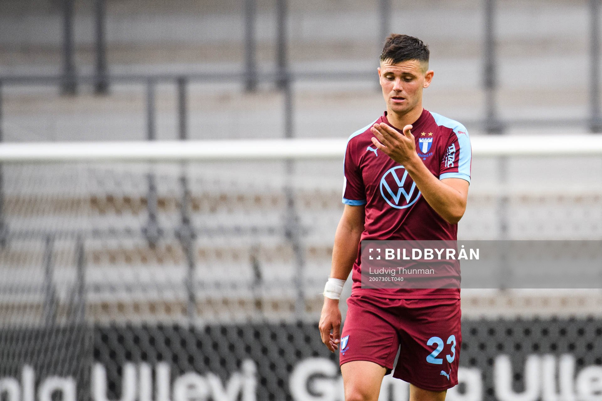 Malmö FFs Marcus Antonsson deppar
