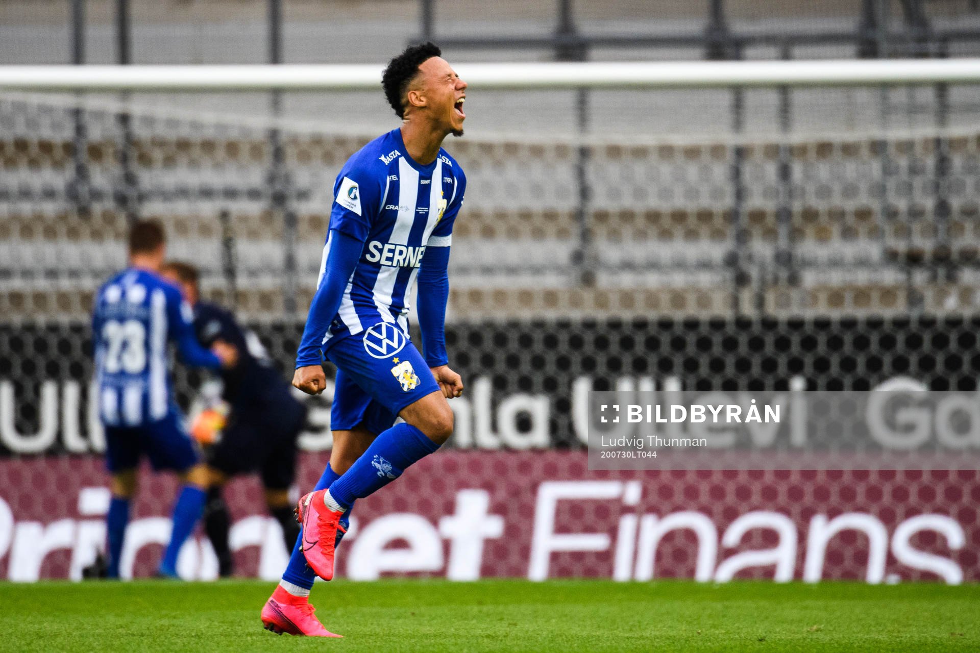 IFK Göteborgs Tobias Sana jublar