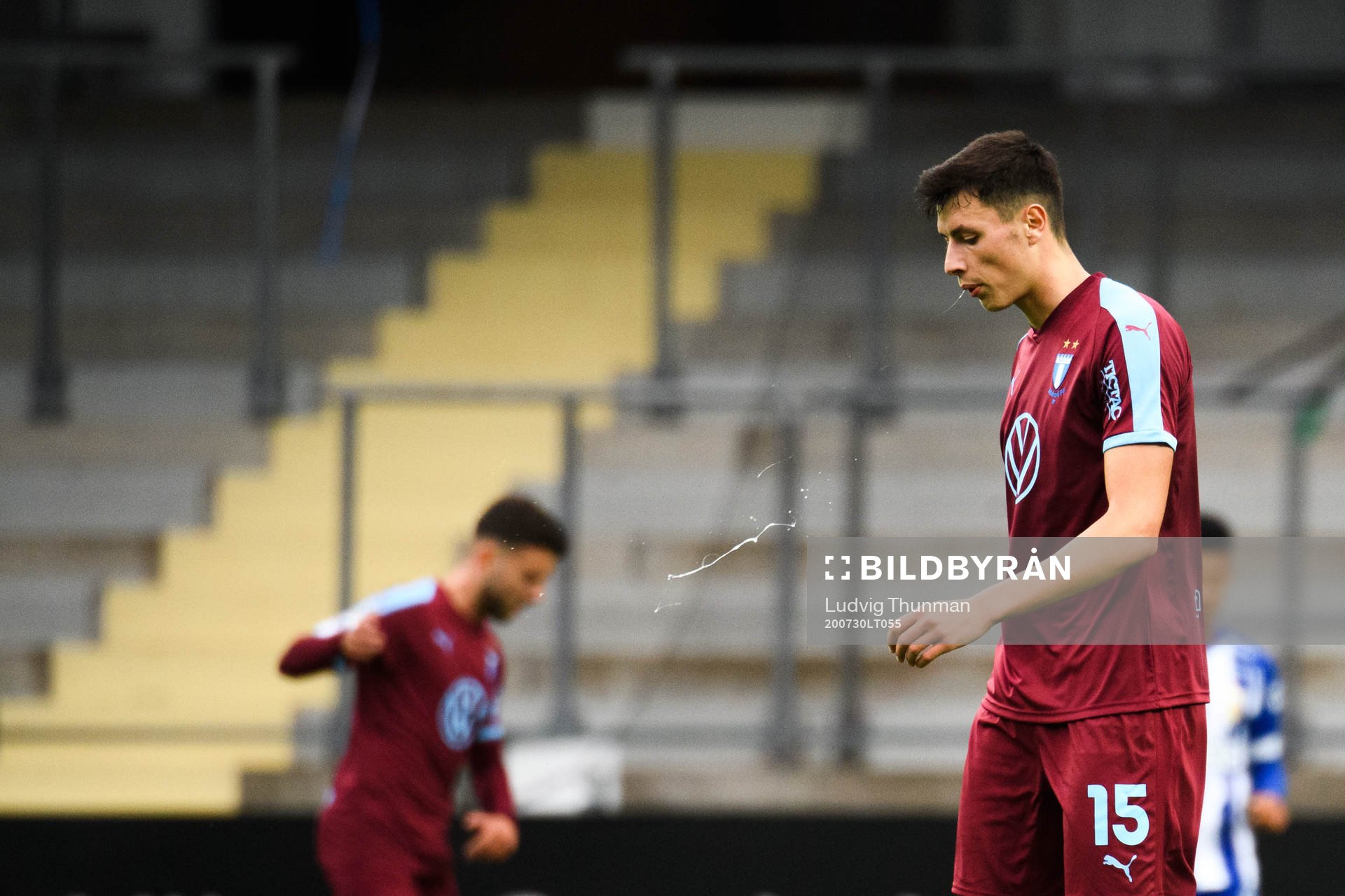 Malmö FFs Anel Ahmedhodzic deppar