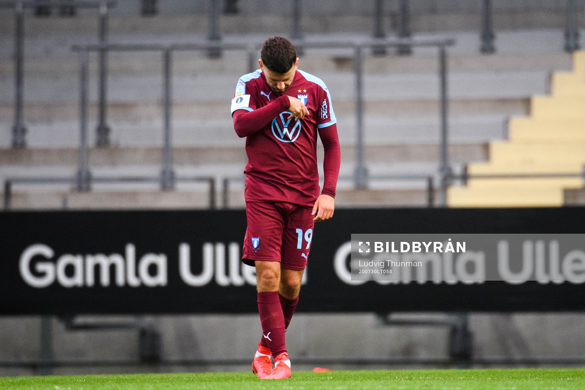 Malmö FFs Erdal Rakip deppar