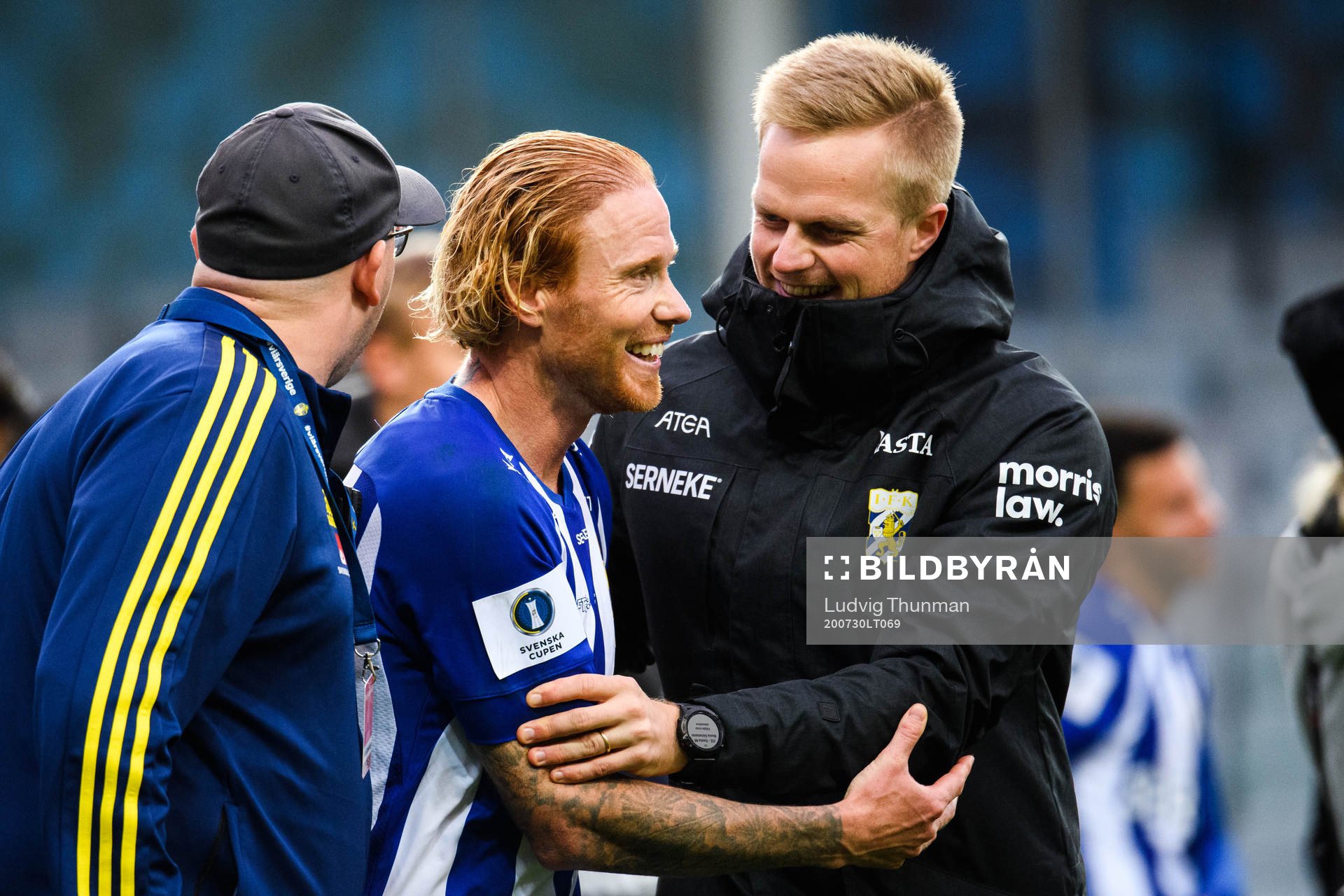 IFK Göteborgs Alexander Farnerud jublar