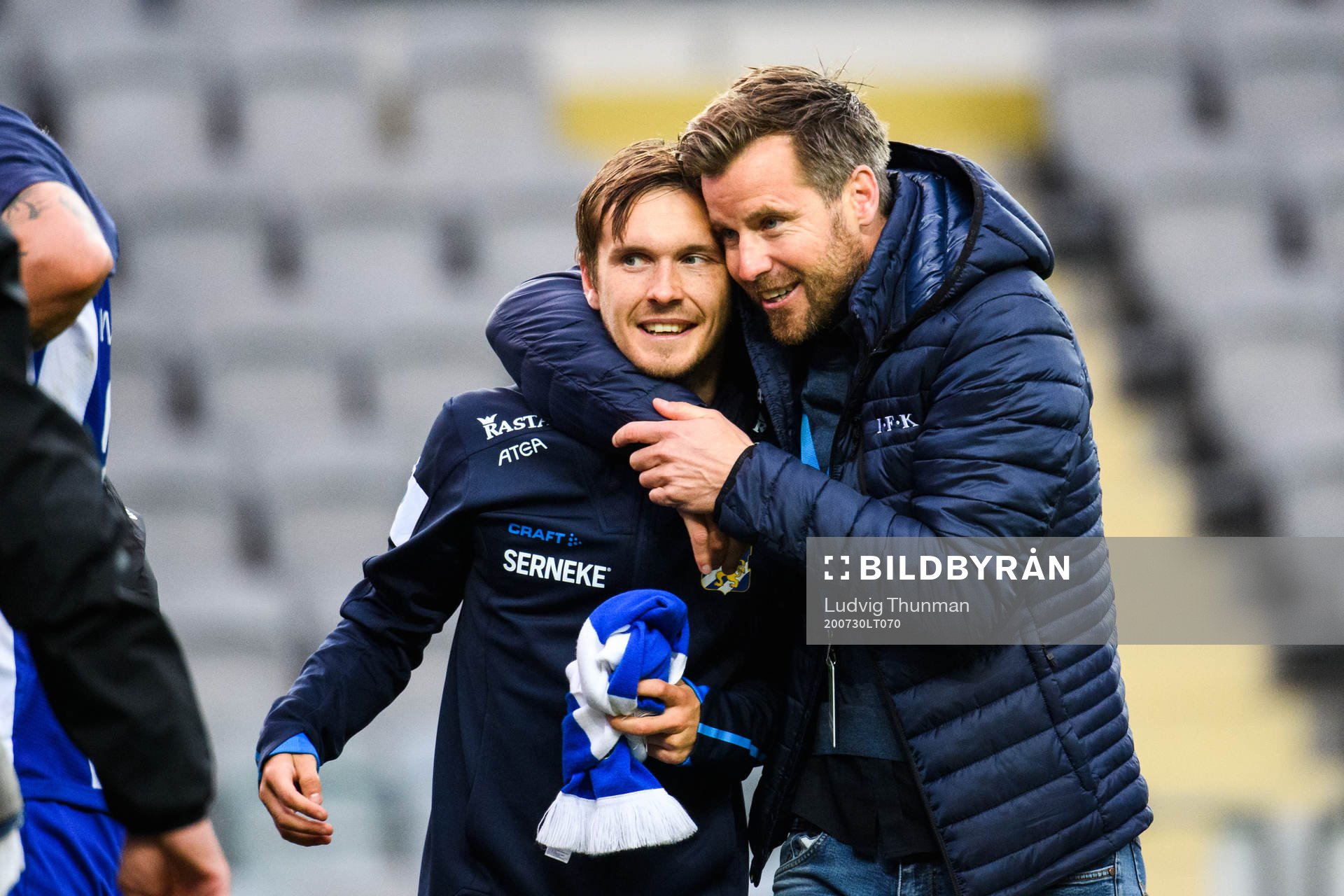 IFK Göteborgs Patrik Karlsson Lagemyr jublar