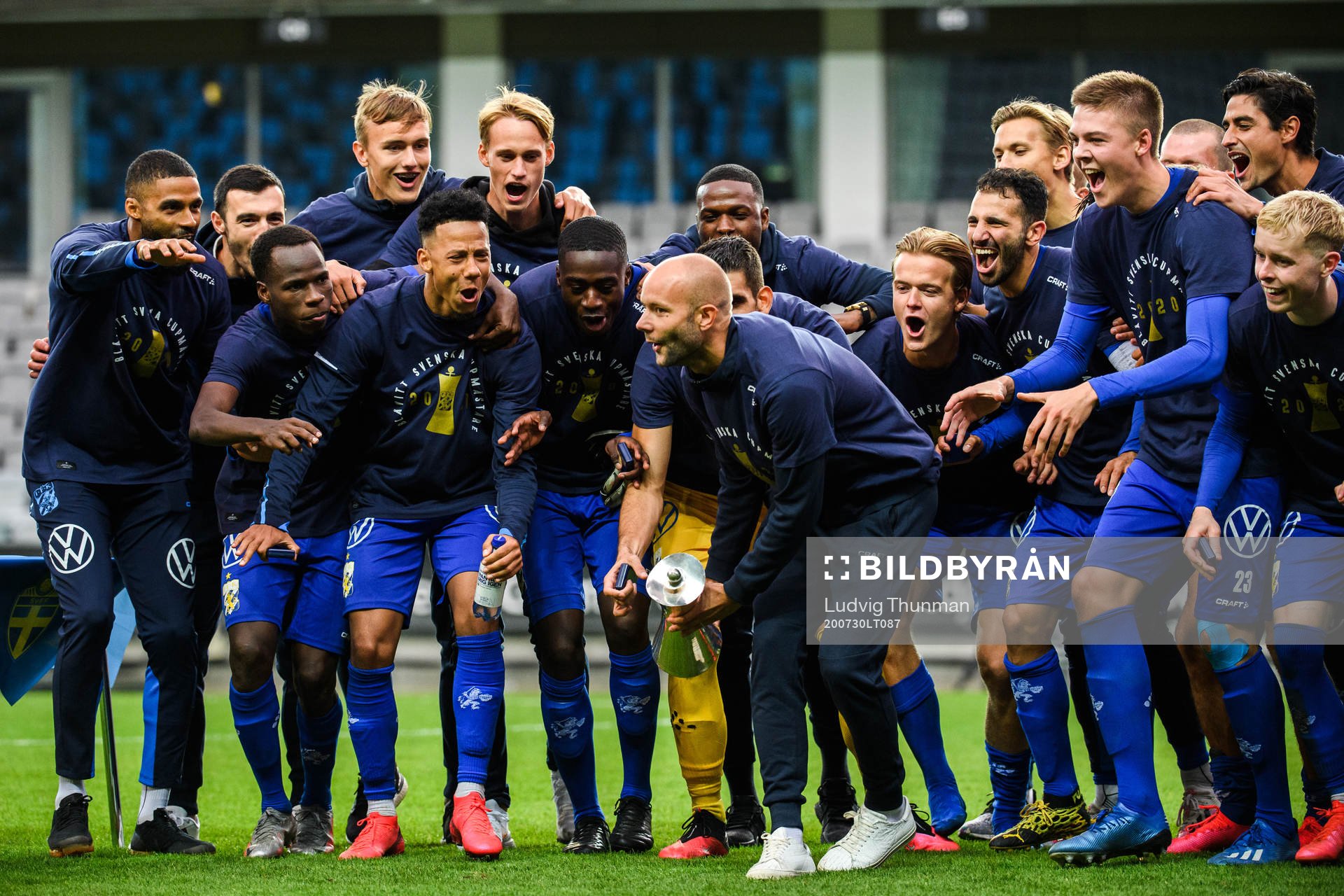 IFK Göteborgs Robin Söder jublar
