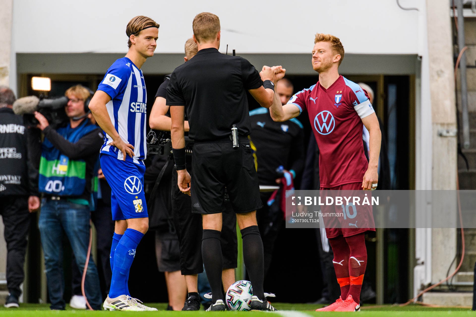 IFK Göteborgs August Erlingmark och Malmö FFs Anders