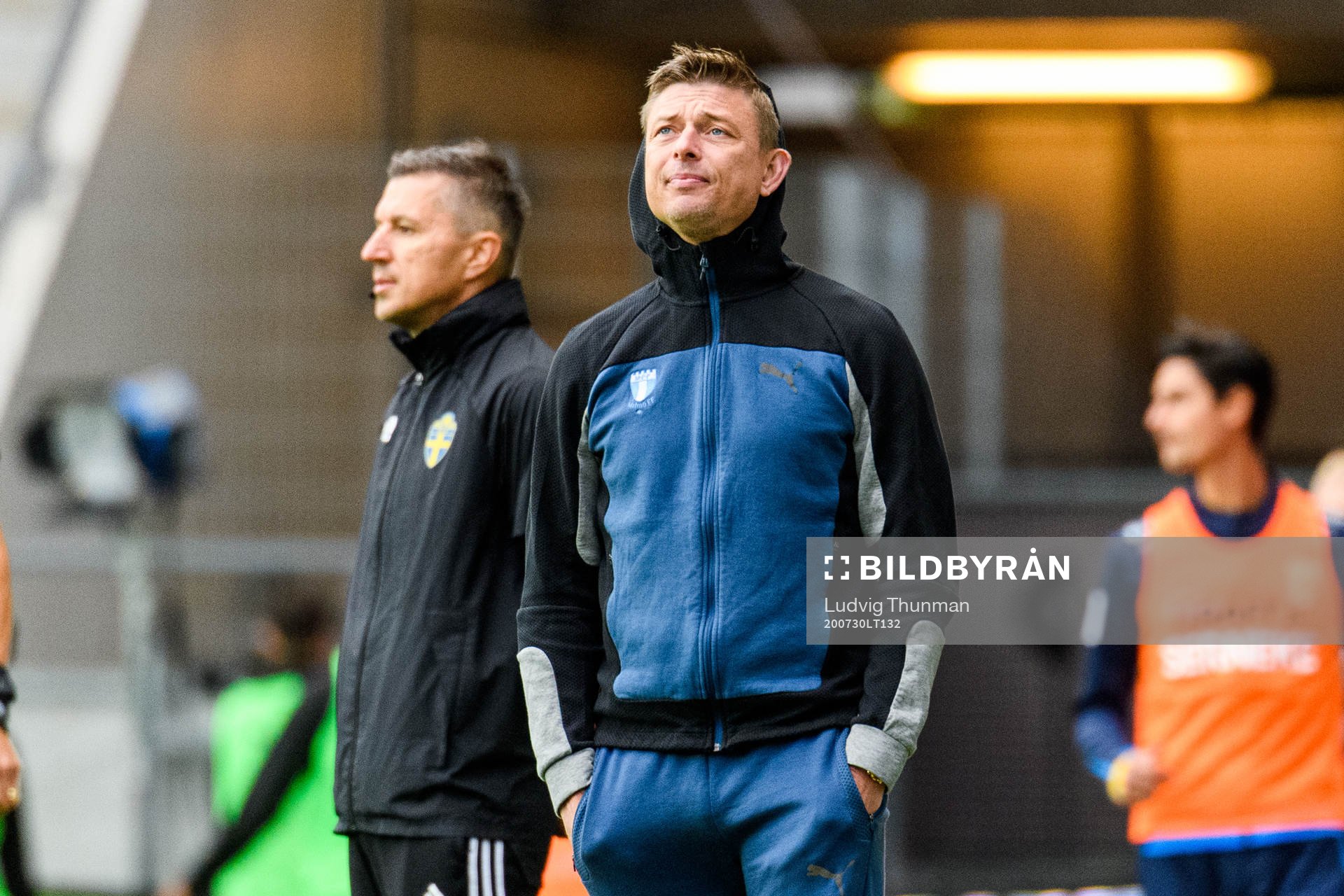 Malmö FFs tränare Jon Dahl Tomasson deppar