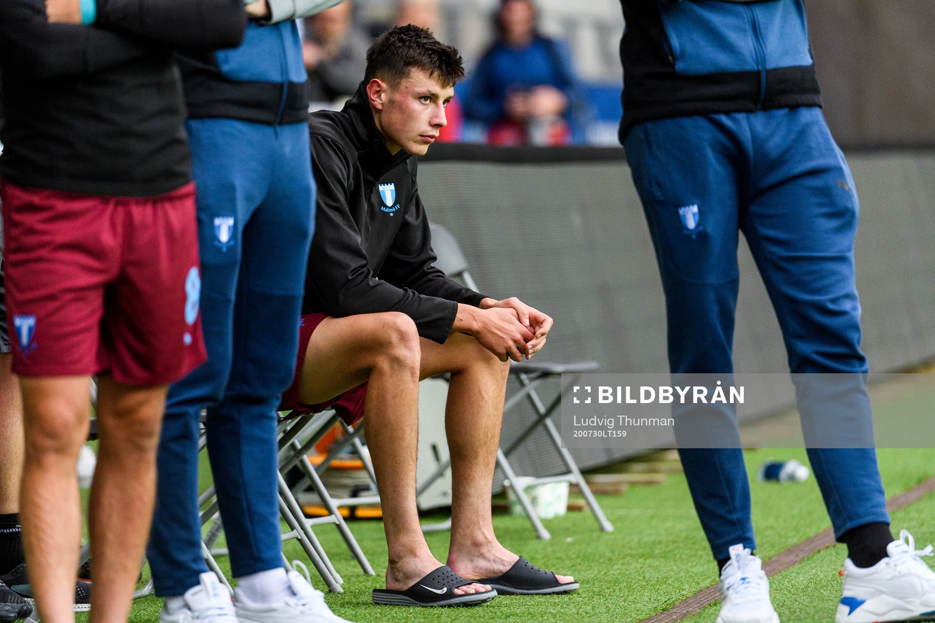 Malmö FFs Anel Ahmedhodzic deppar