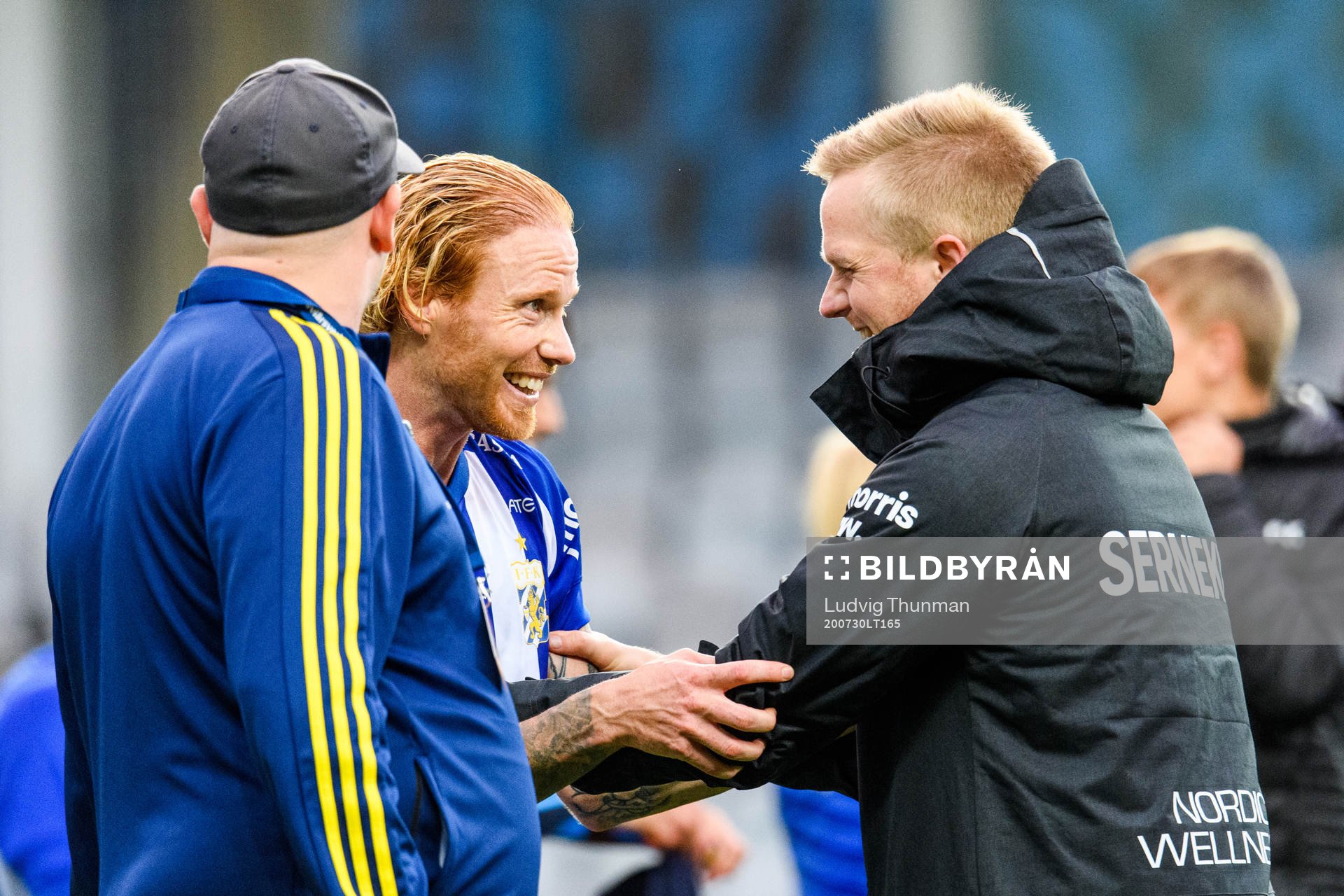 IFK Göteborgs Alexander Farnerud jublar