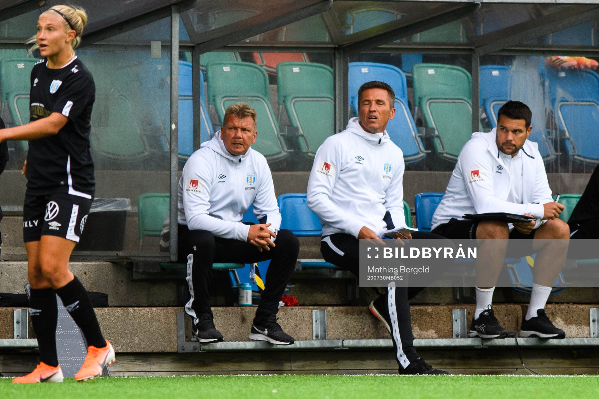 Göteborgs tränare Jörgen Ericsson och tränare Mats Gren