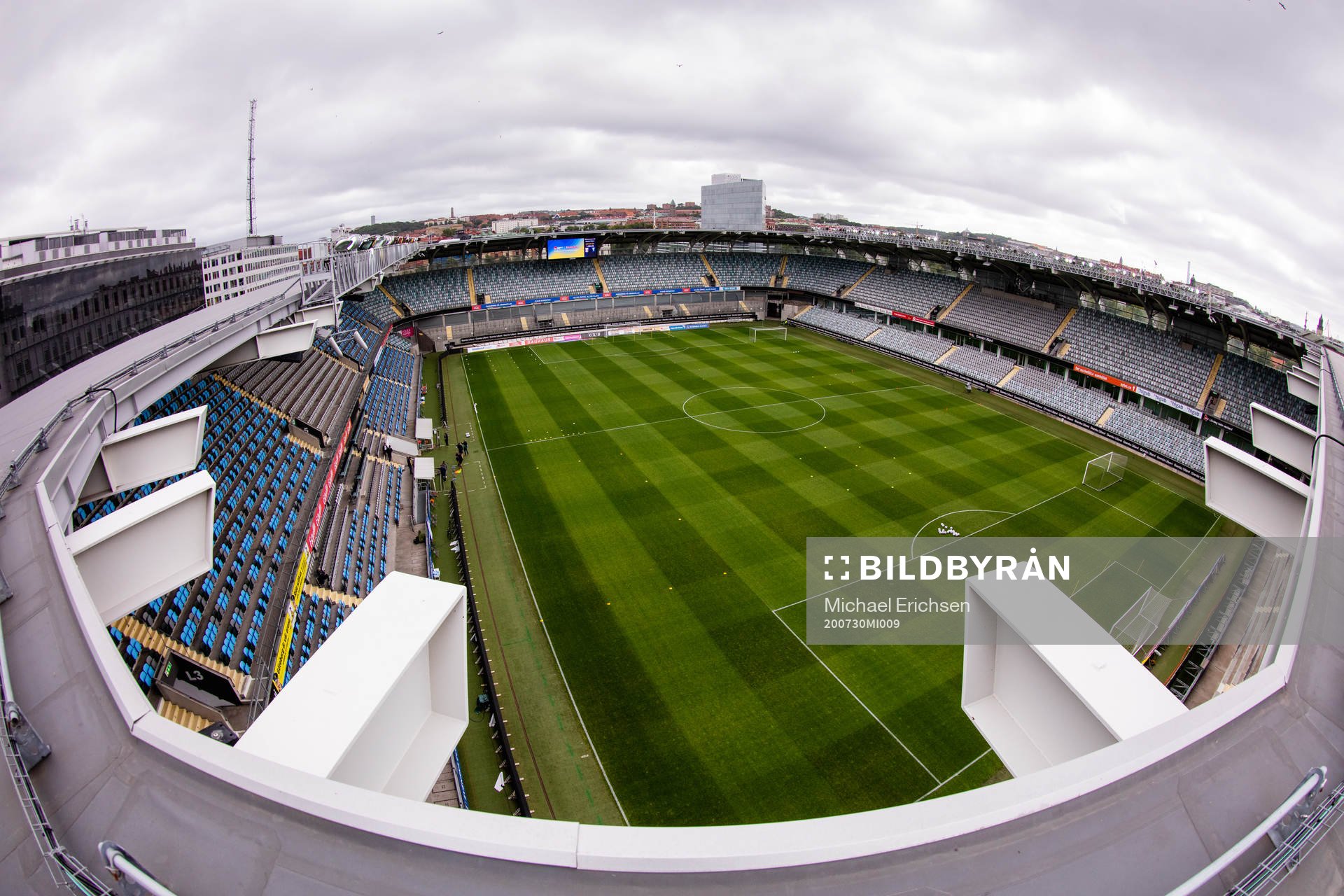 Gamla Ullevi innan finalen i Svenska Cupen i fotboll mellan