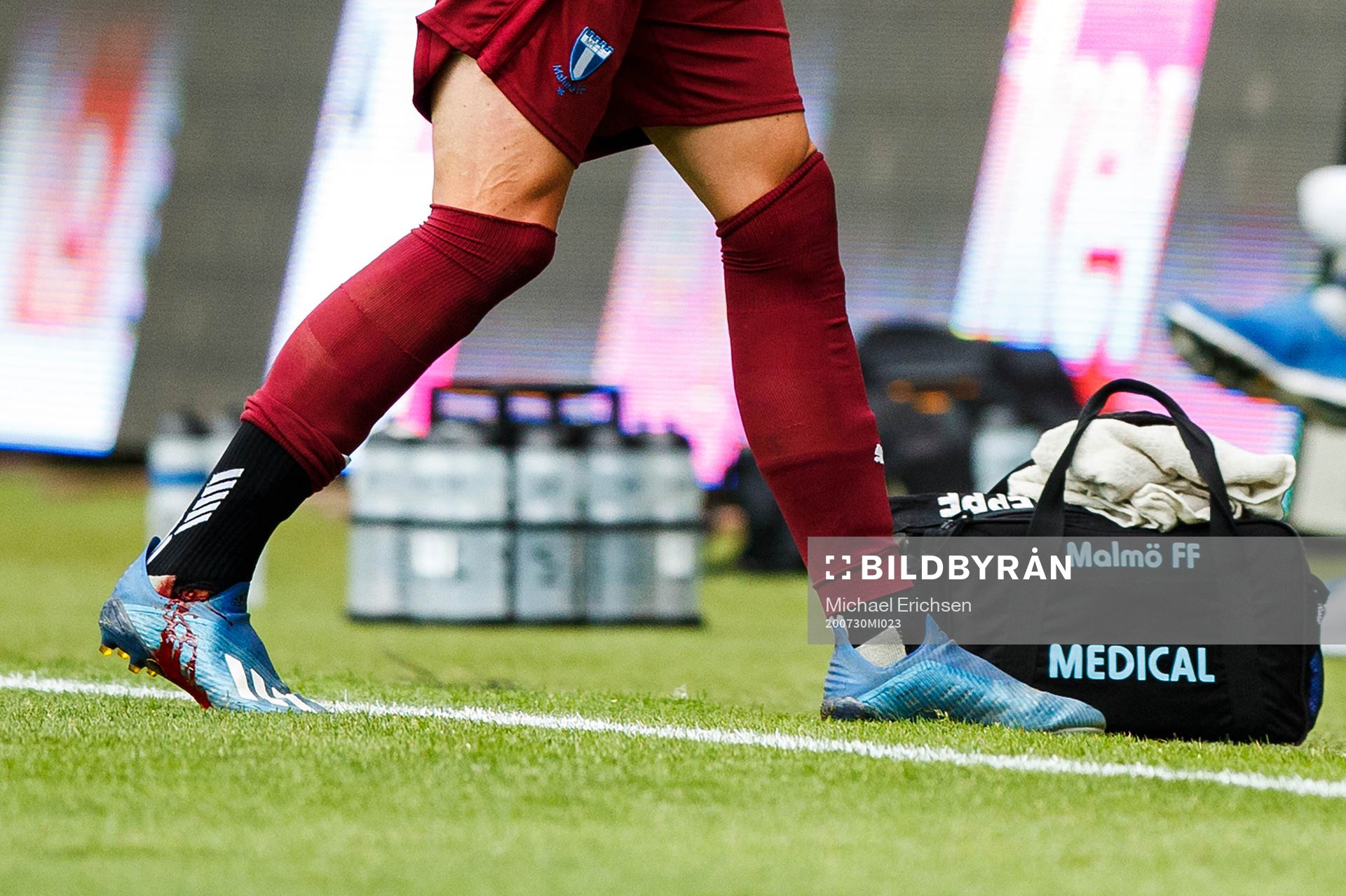 Malmö FFs Sören Rieks lämnar planen