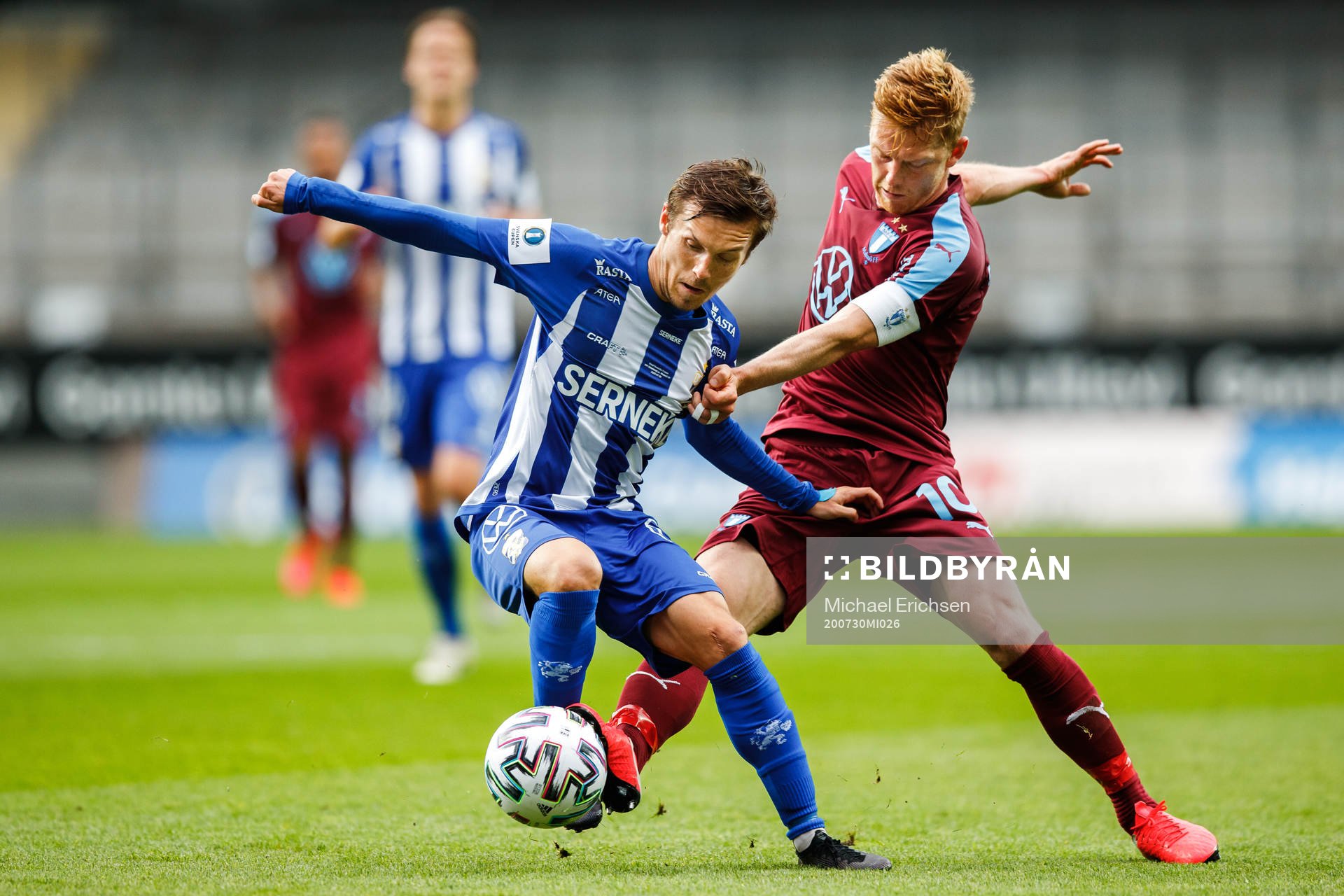 IFK Göteborgs Patrik Karlsson Lagemyr och Malmö FFs