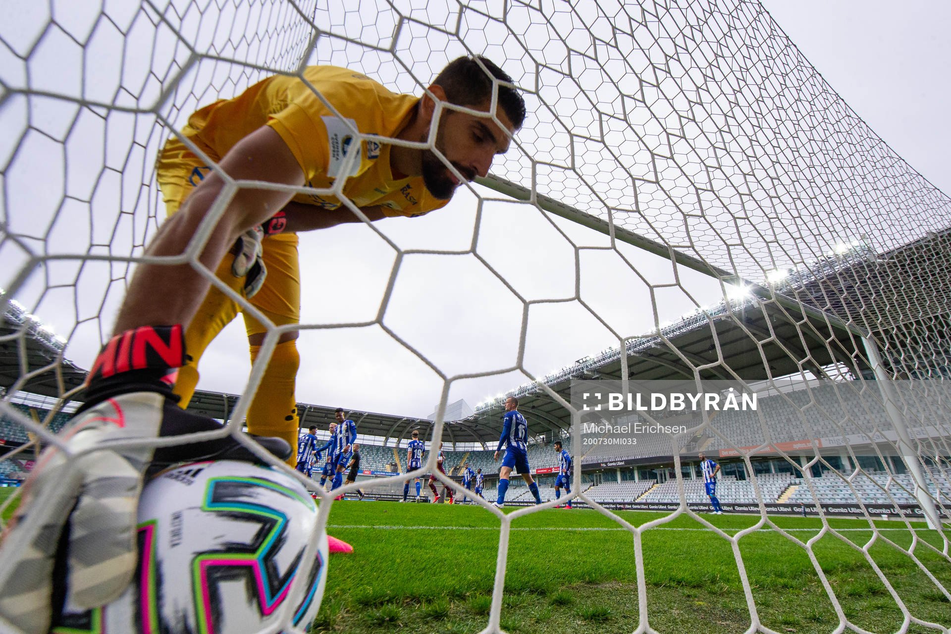 IFK Göteborgs målvakt Ioannis Anestis deppar