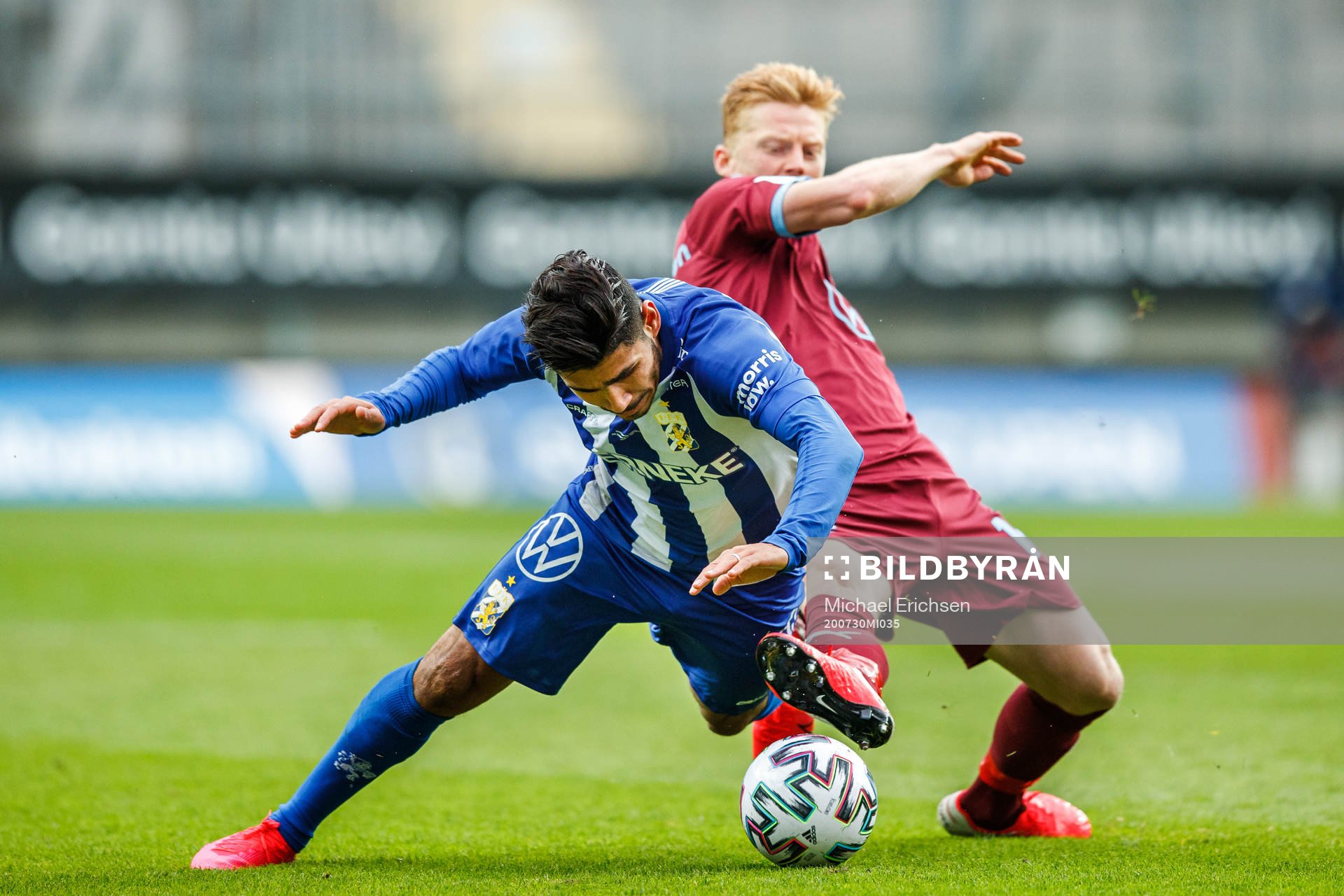 IFK Göteborgs Hosam Aiesh och Malmö FFs Anders