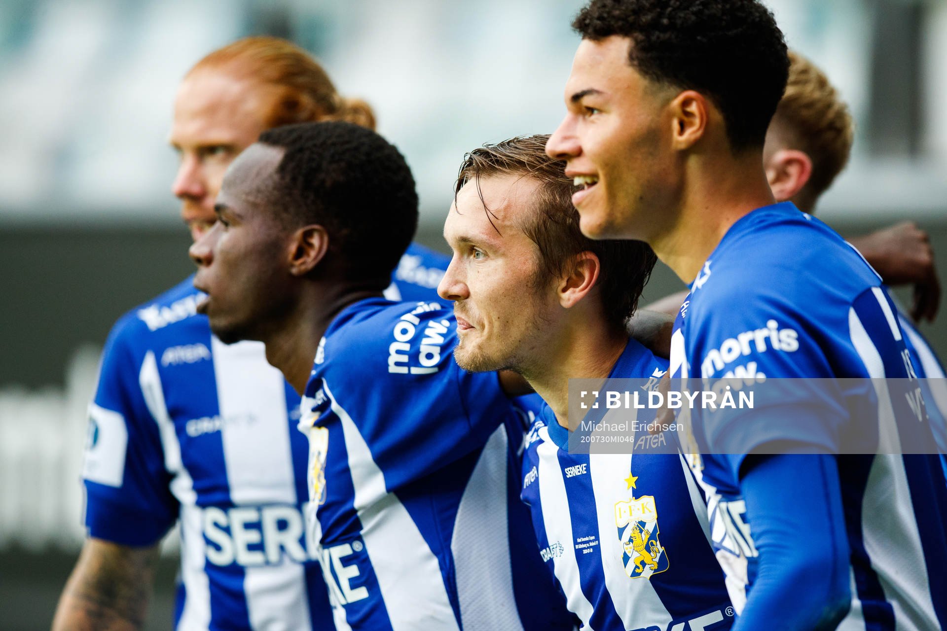 IFK Göteborgs Patrik Karlsson Lagemyr jublar