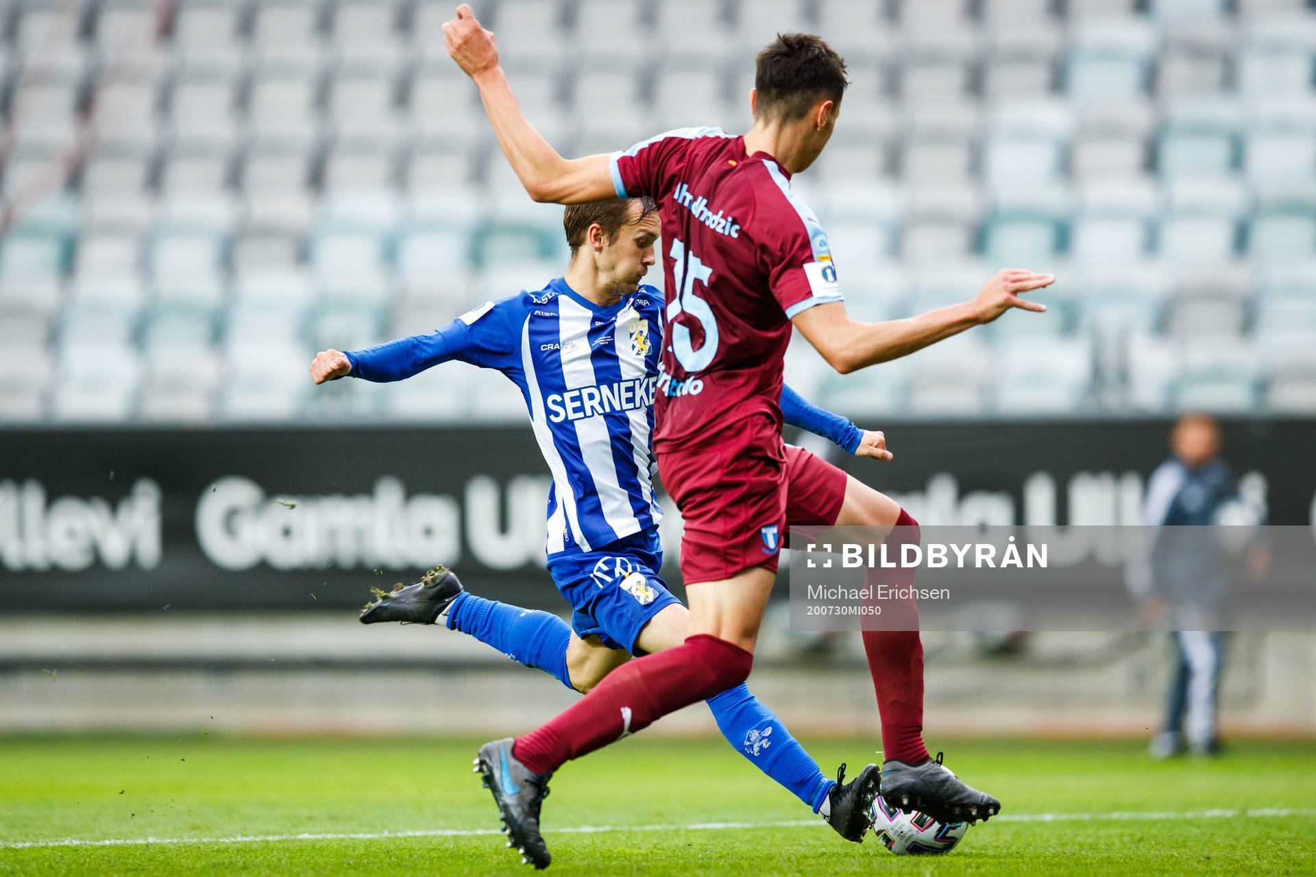IFK Göteborgs Patrik Karlsson Lagemyr gör 1-1
