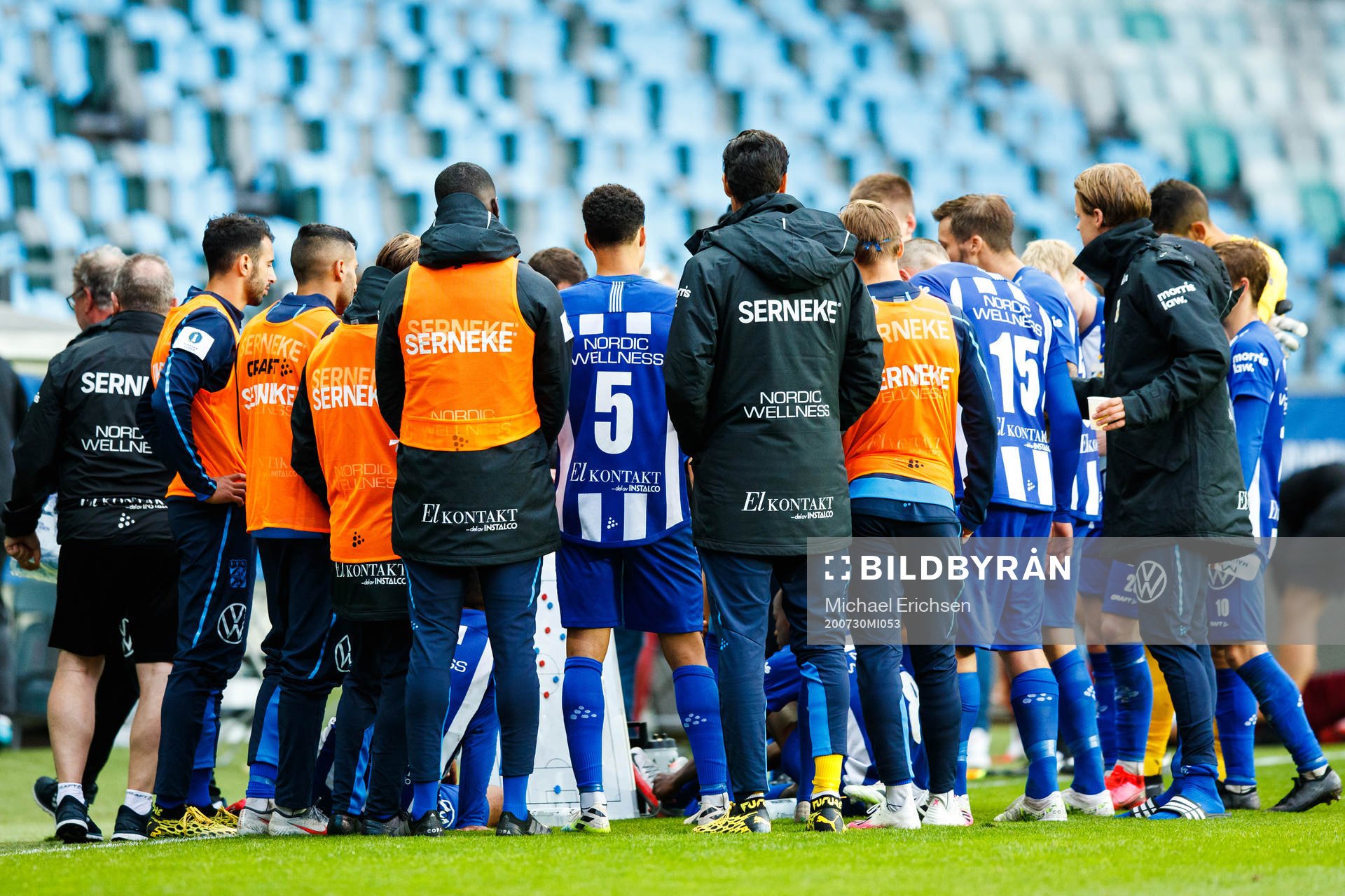 IFK Göteborgs spelare samlade