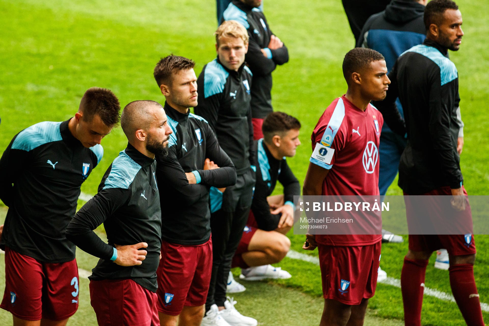Malmö FFs spelare deppar