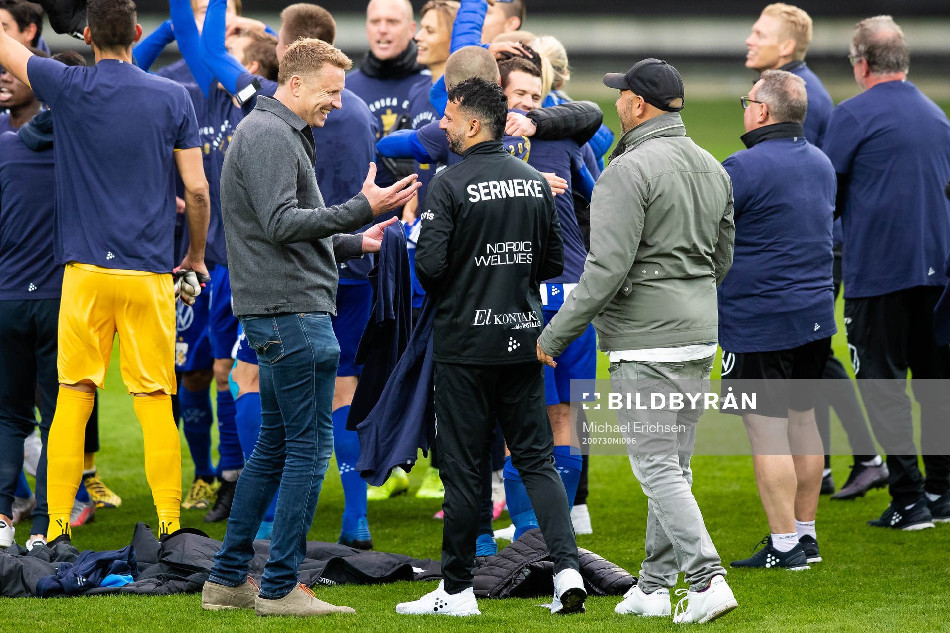 IFK Göteborgs sportchef Kennet Andersson och tränare Poya