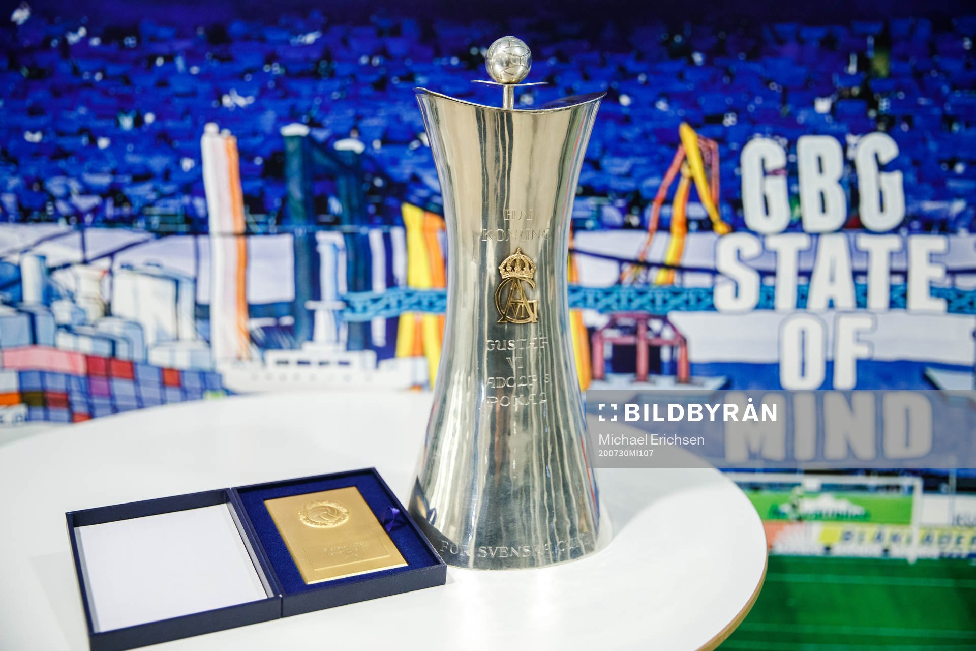 Gustaf VI Adolfs pokal samt guldmedalj