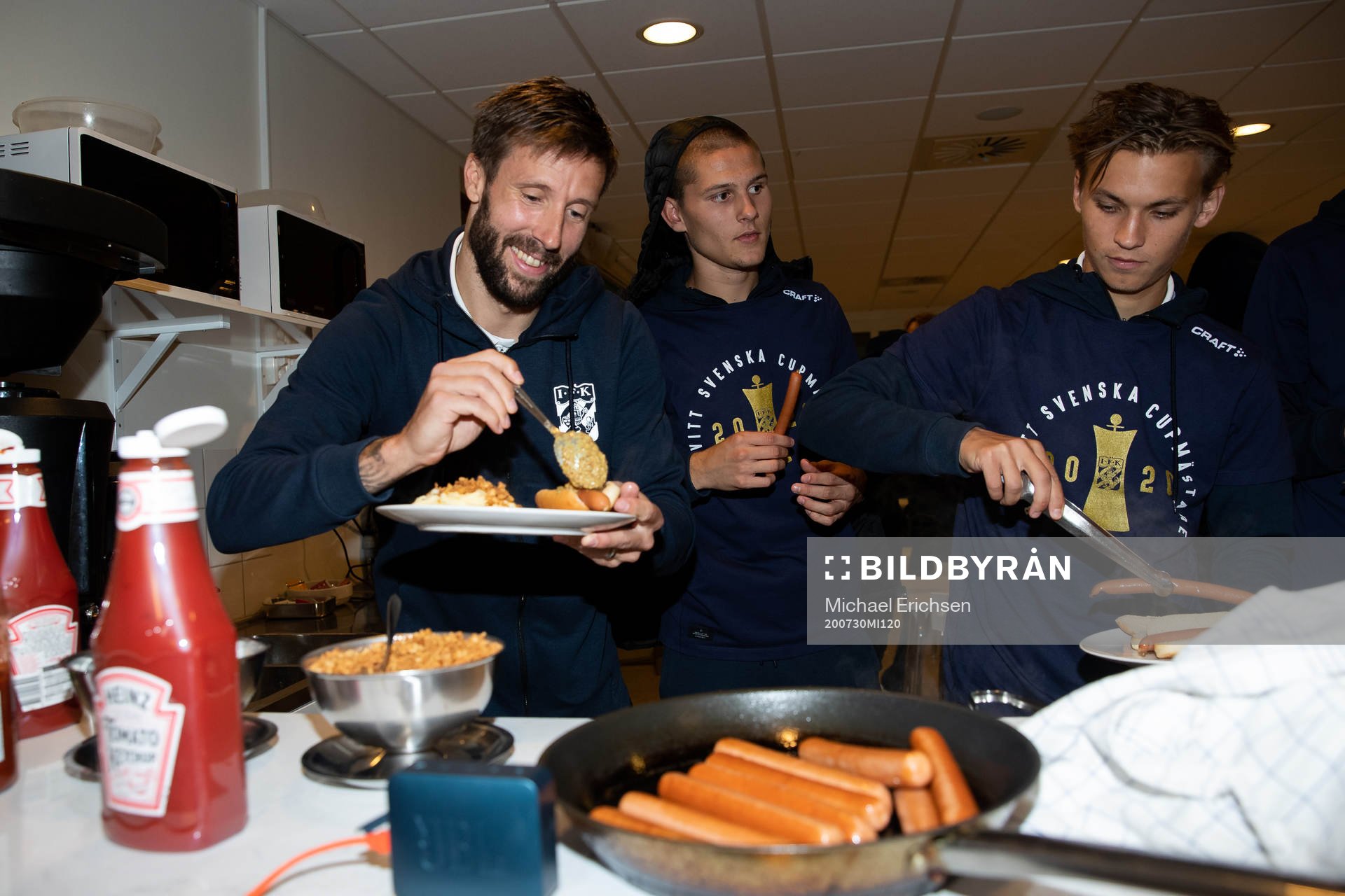 IFK Göteborgs Mattias Bjärsmyr och Noah Alexandersson