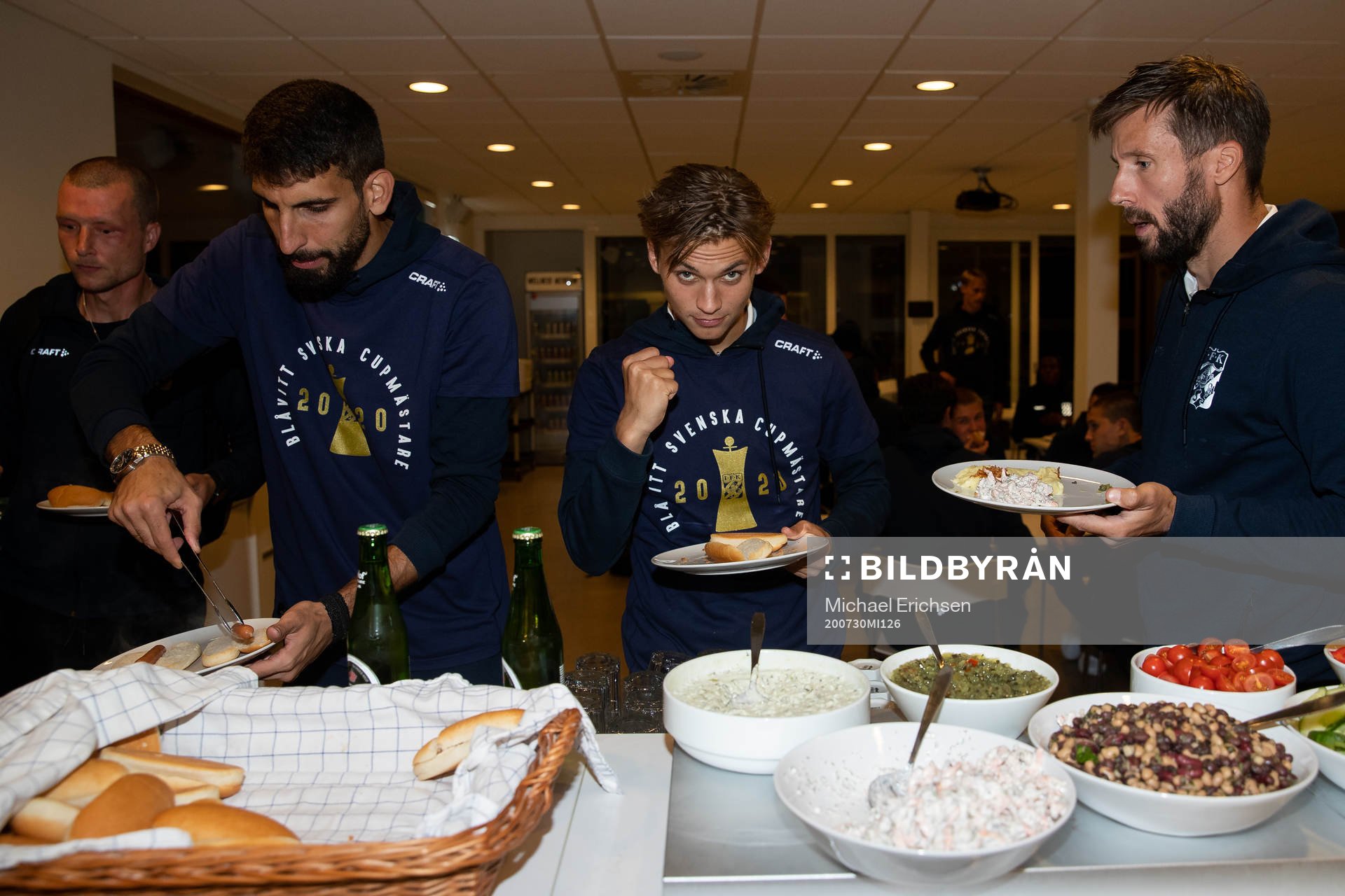 IFK Göteborgs målvakt Ioannis Anestis, Noah Alexandersson