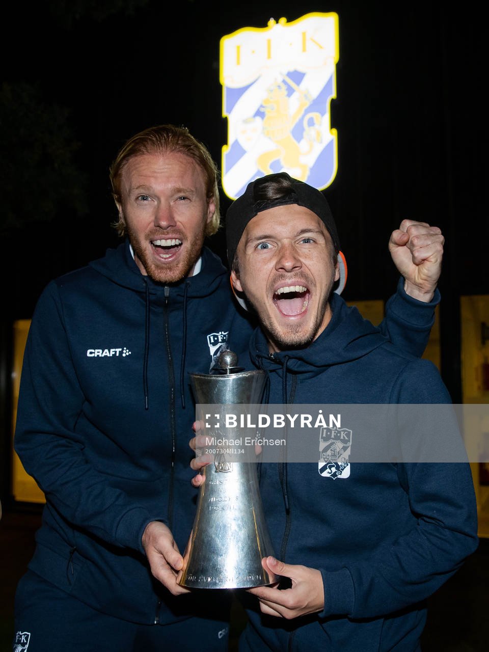 IFK Göteborgs Alexander Farnerud och Patrik Karlsson