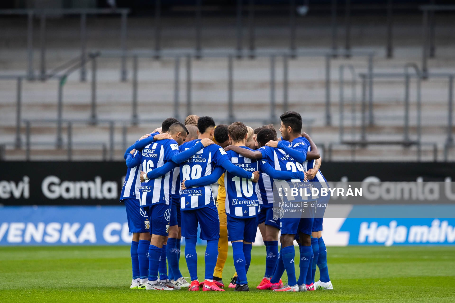 IFK Göteborg samlade innan finalen i Svenska Cupen i