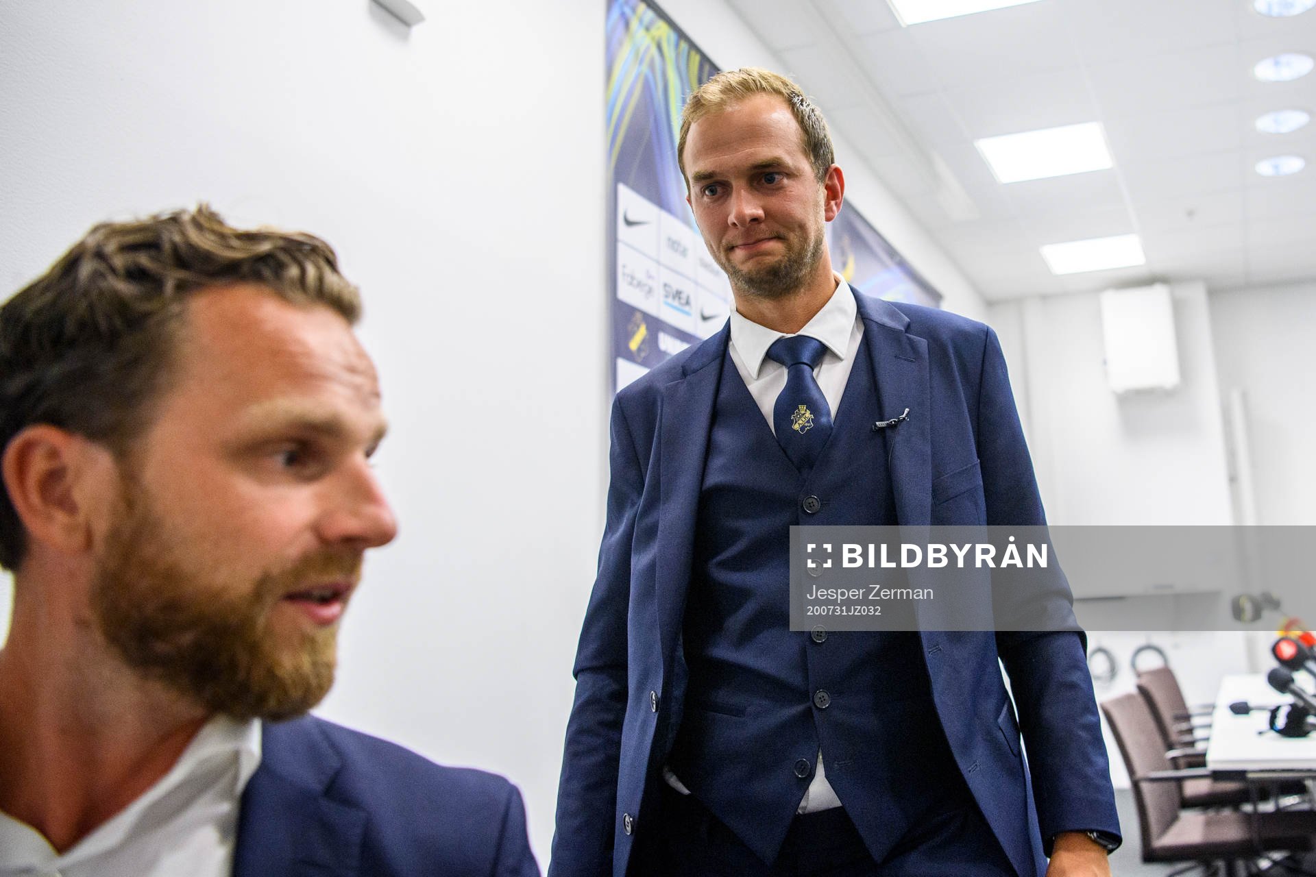 s sportchef Henrik Jurelius och huvudtränare Bartosz