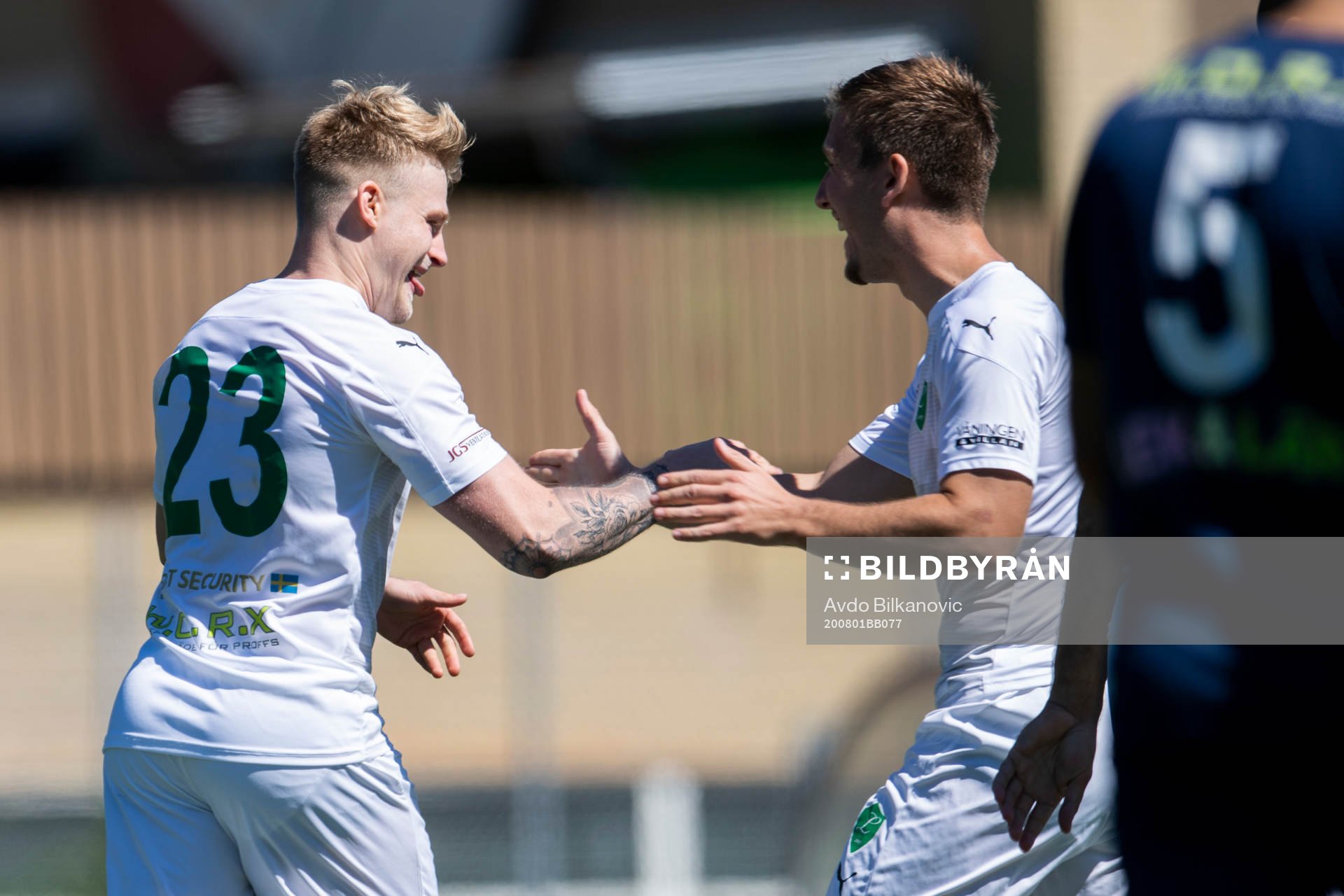 Limhamns Max Forslund jublar