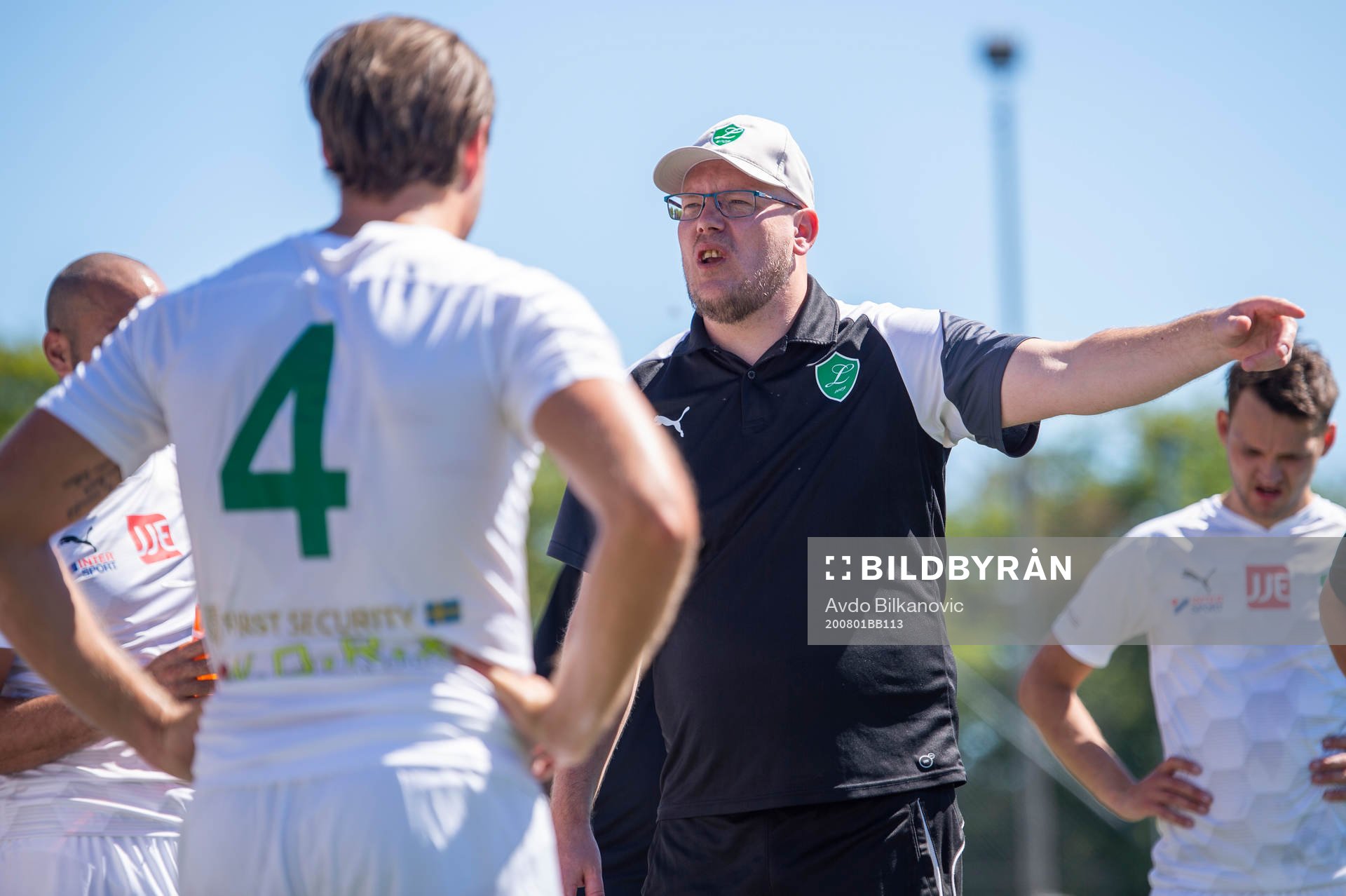 Limhamns tränare Jimmy Hultin