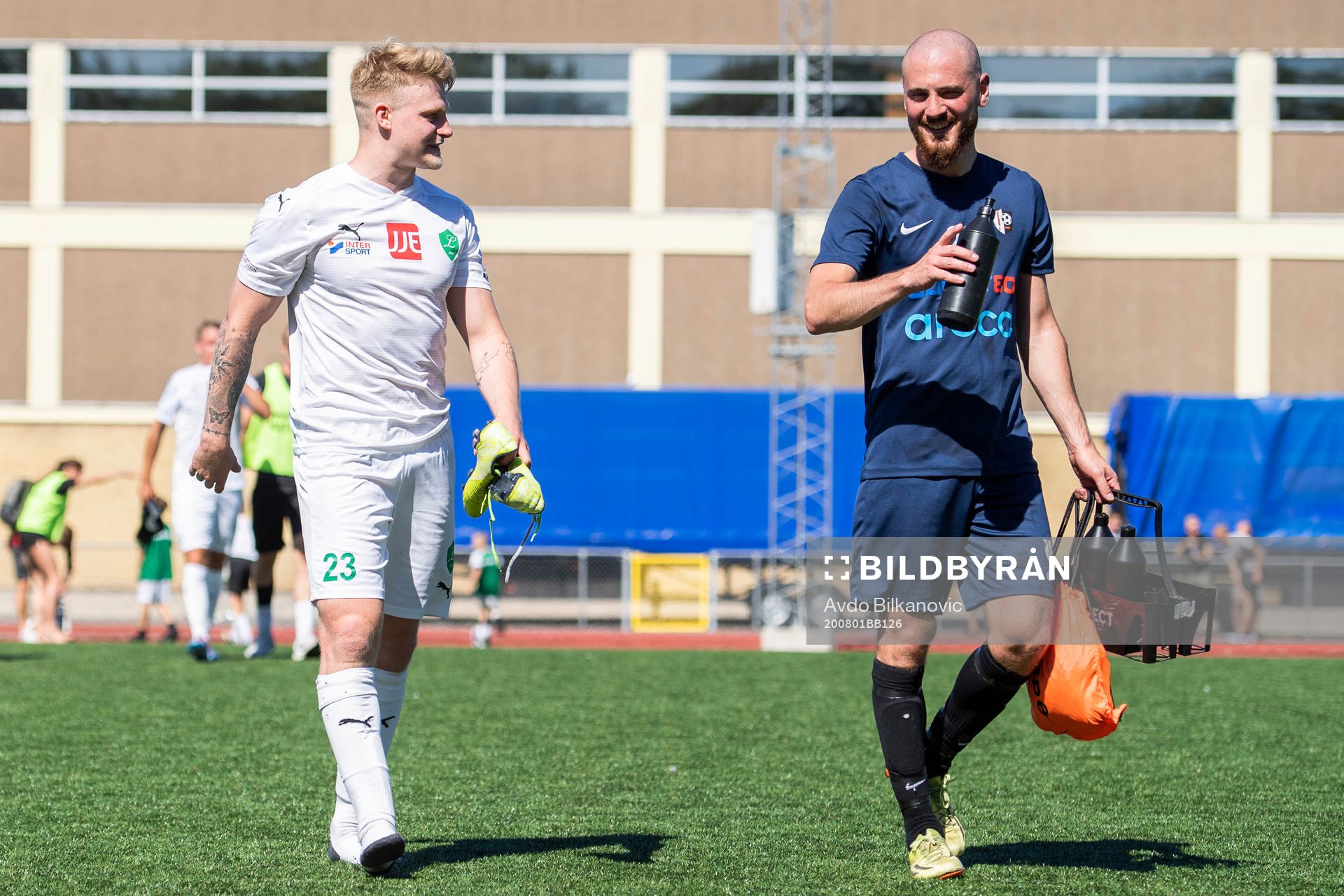 Limhamns Max Forslund och Rosengårds Eddi Hisa