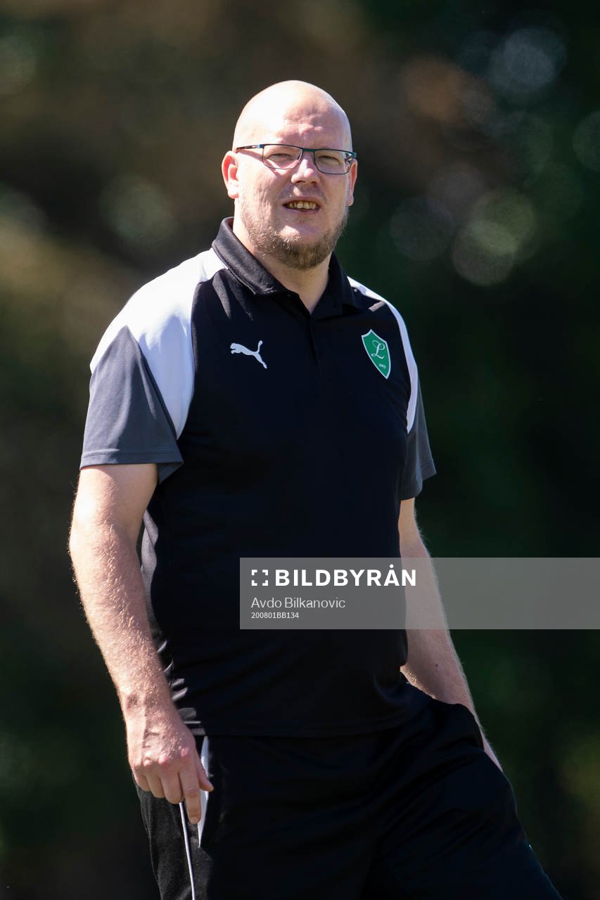 Limhamns tränare Jimmy Hultin