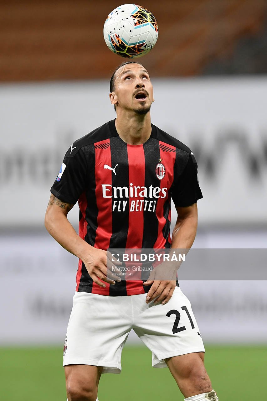 Zlatan Ibrahimovic of Milan