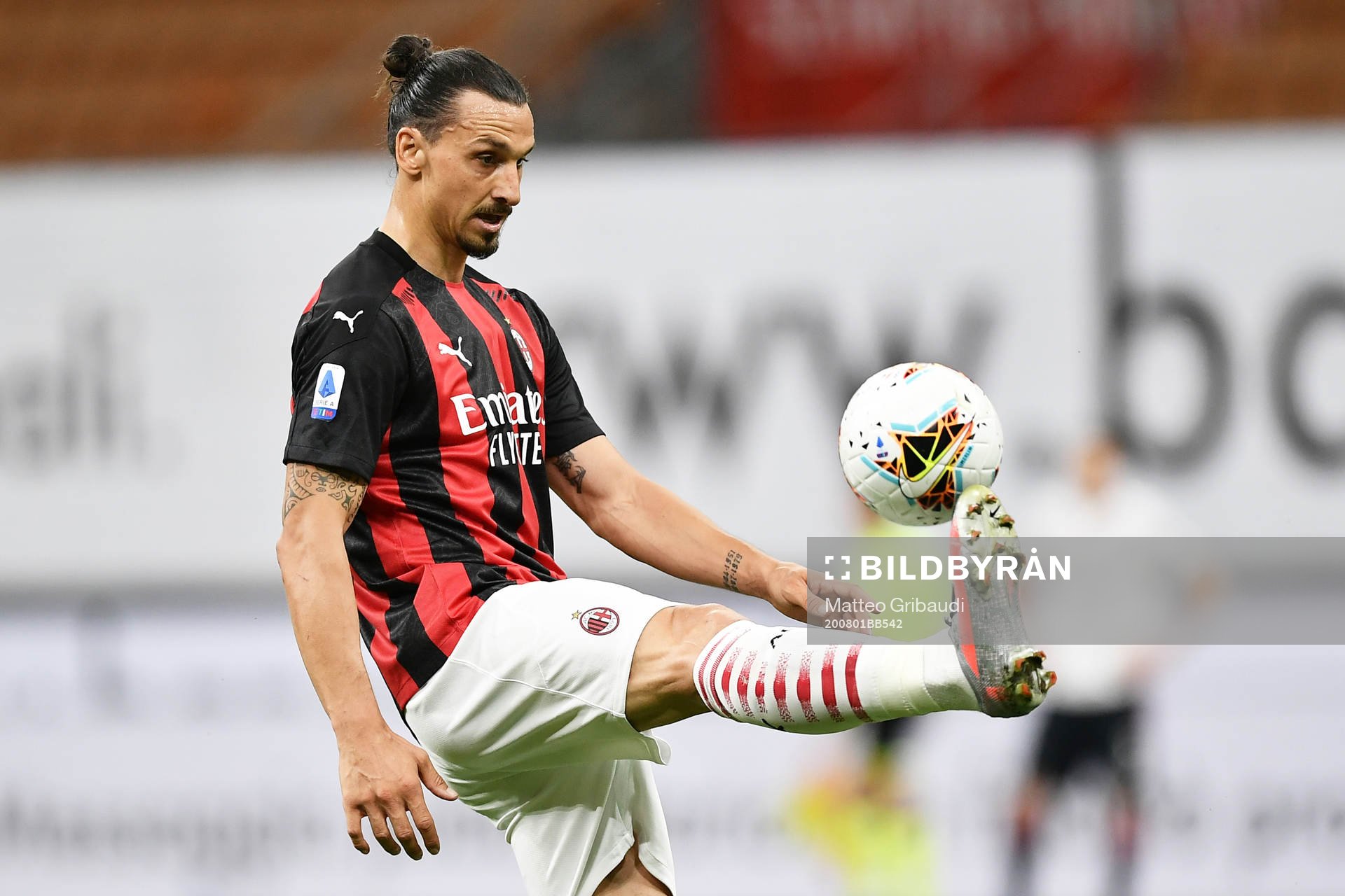 Zlatan Ibrahimovic of Milan