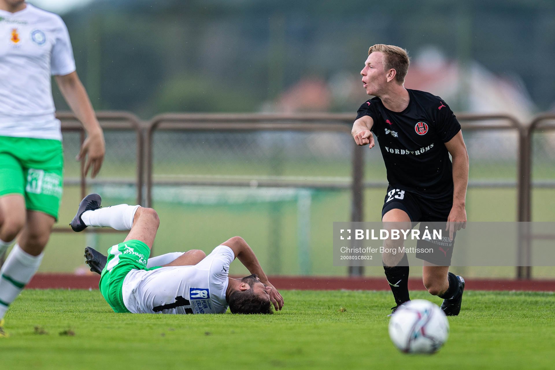 Hittarps Pelle Rosenlind reagerar