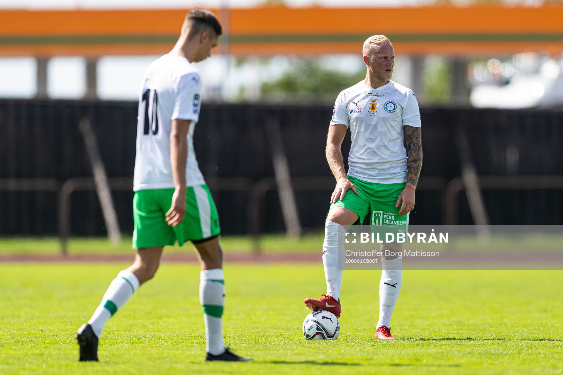 Klippans Cim Nilsson och Tobias Zentio deppar
