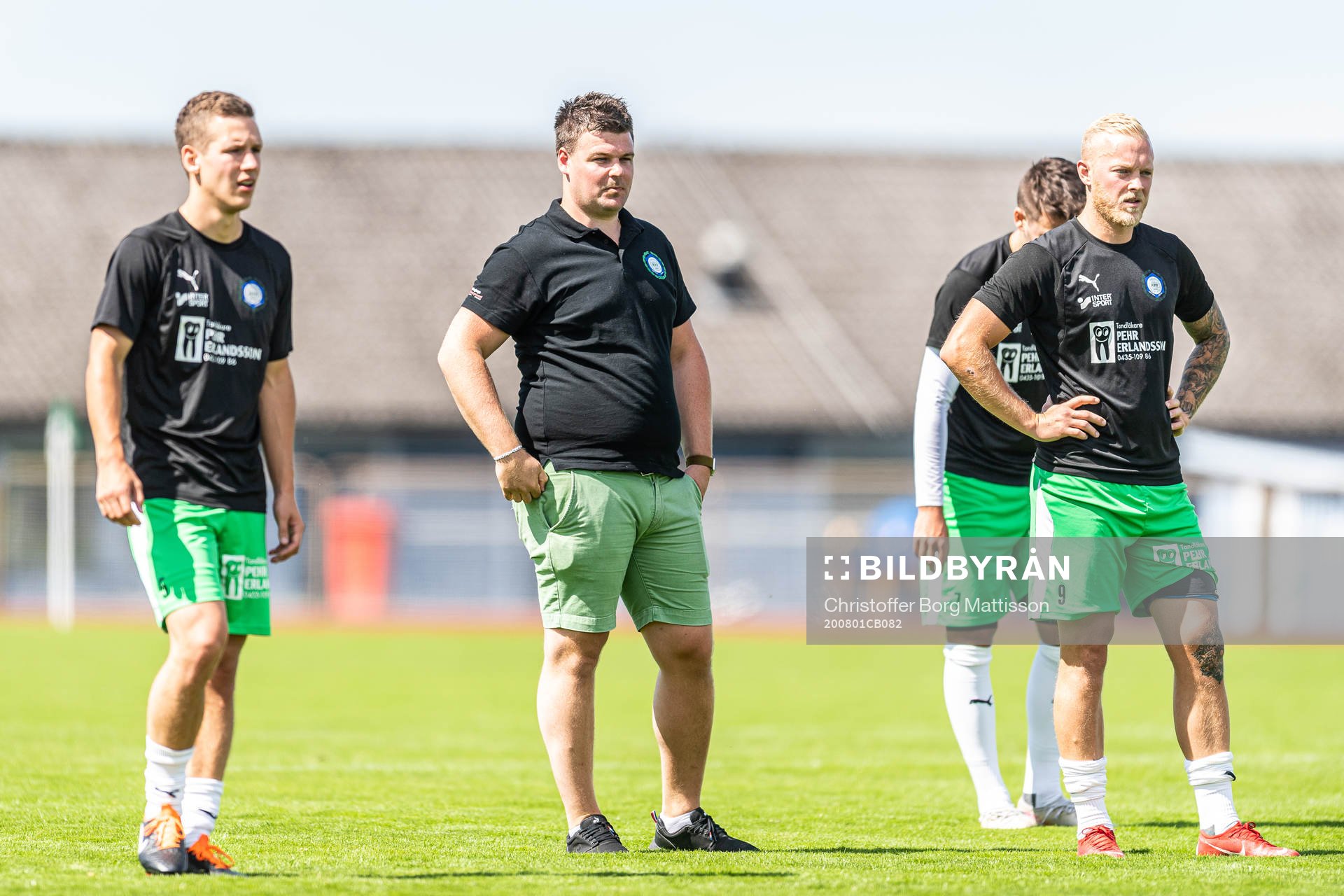 Klippans tränare Emil Bengtsson står