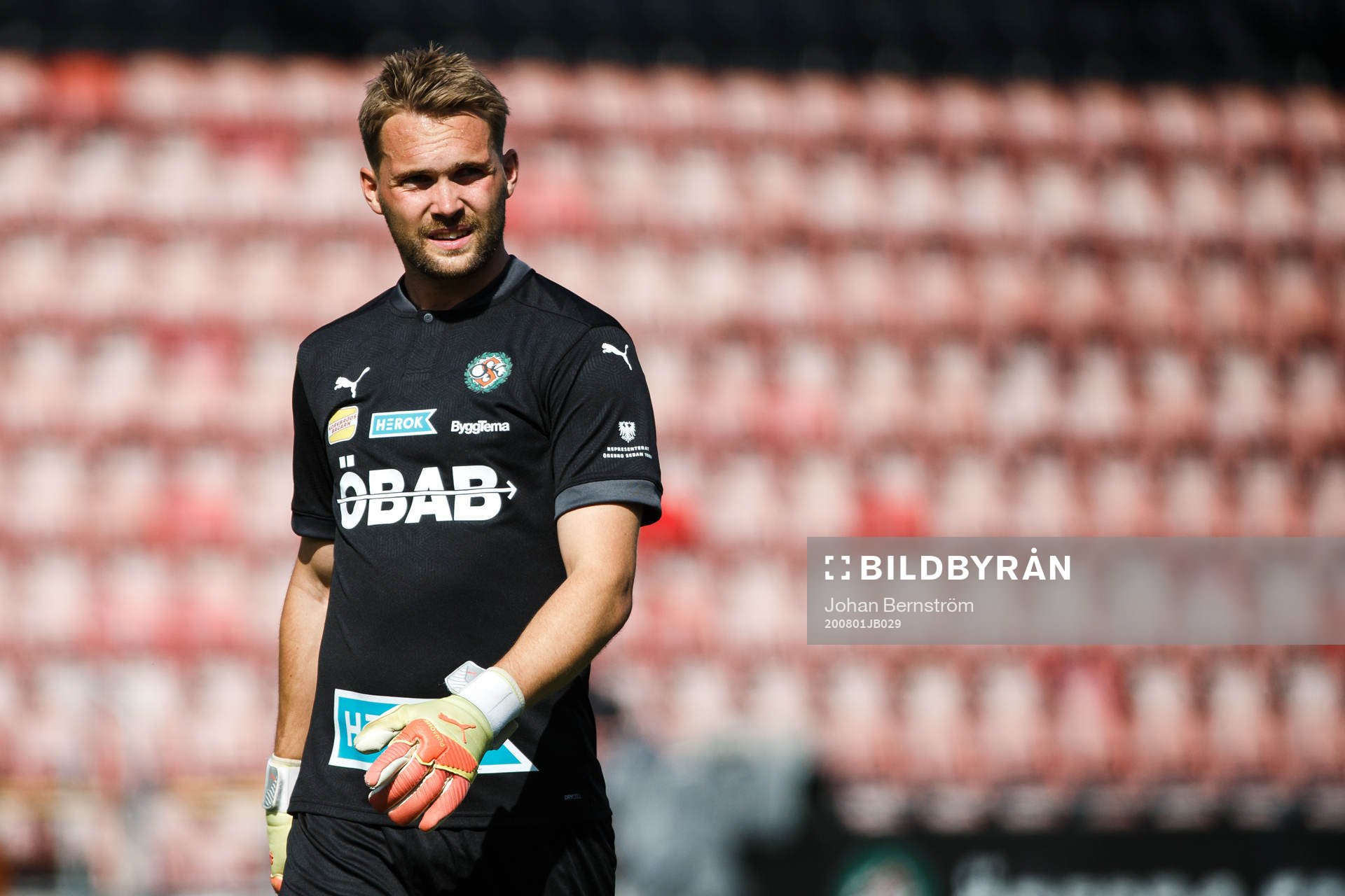 Örebros målvakt Oscar Jansson