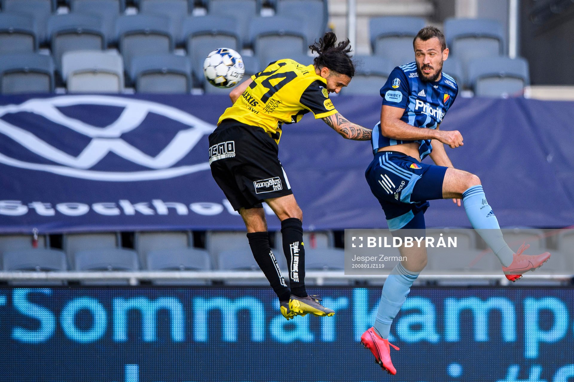 Häckens Leonard Zuta och Emir Kujovic