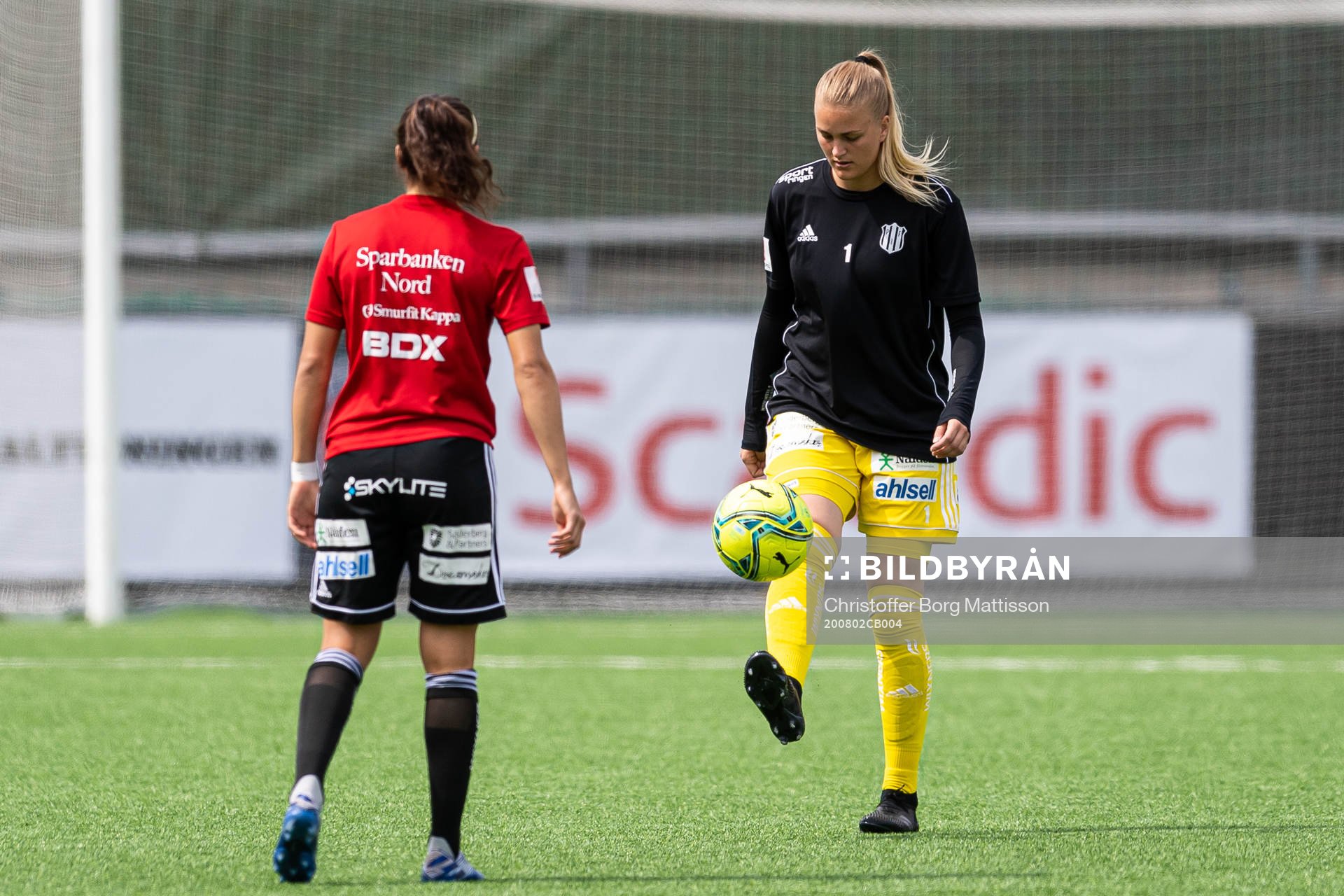Piteås målvakt Caroline Frykgård
