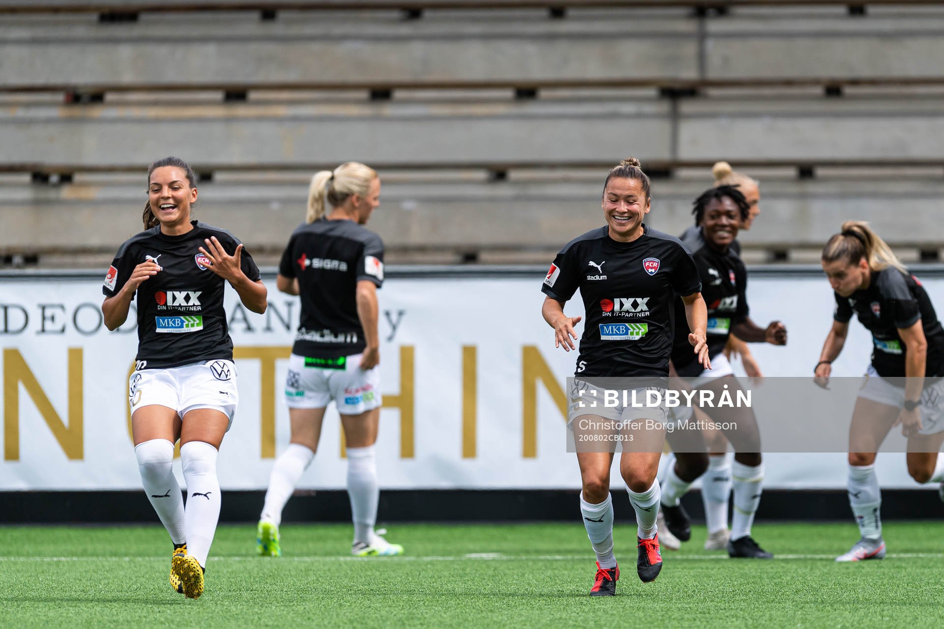 Rosengårds Johanna Rytting Kaneryd och Alexandra Lowe Riley