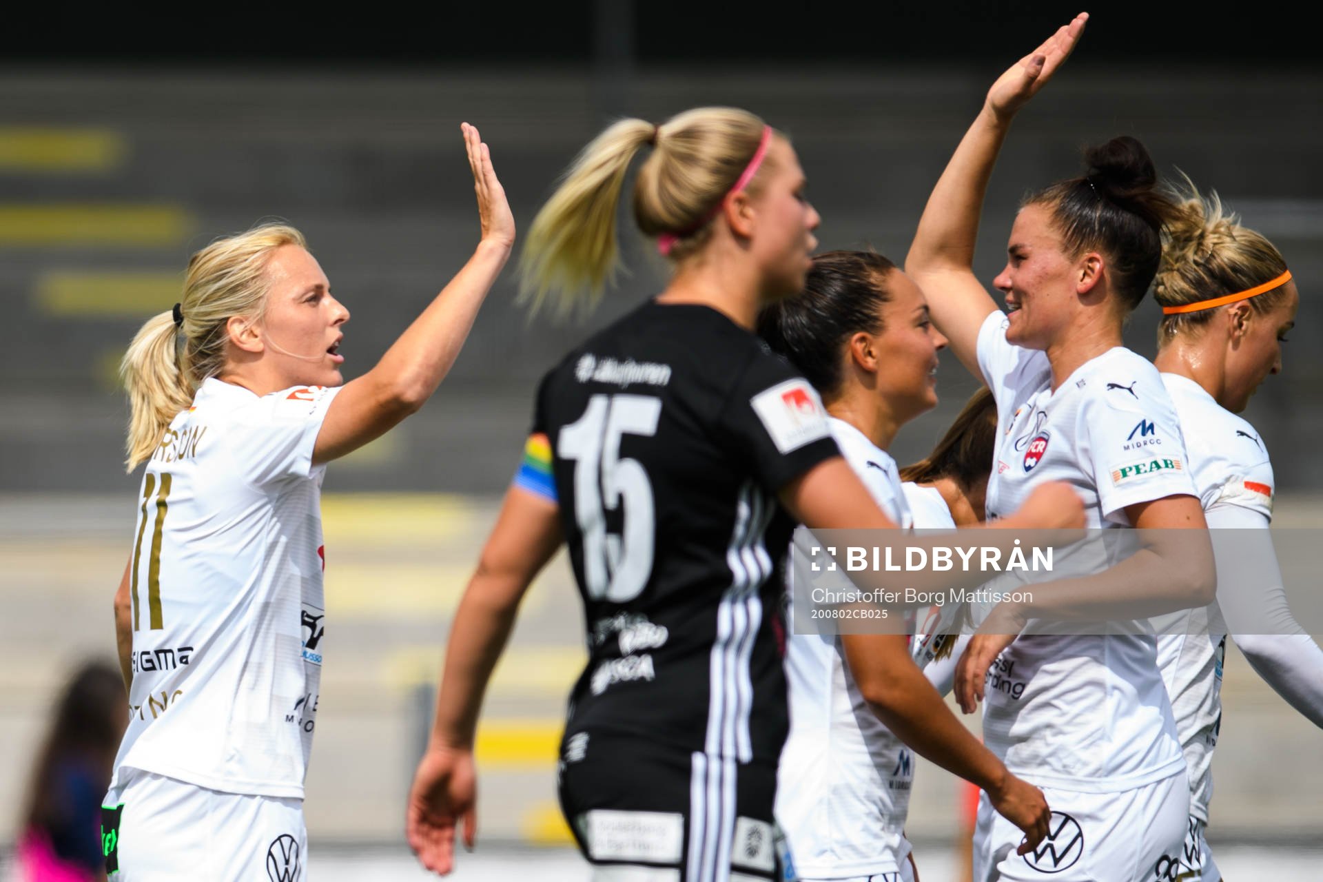 Rosengårds Mimmi Larsson jublar