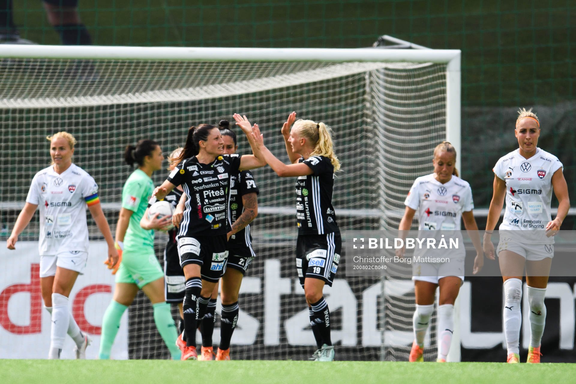 Piteås Josefin Johansson jublar