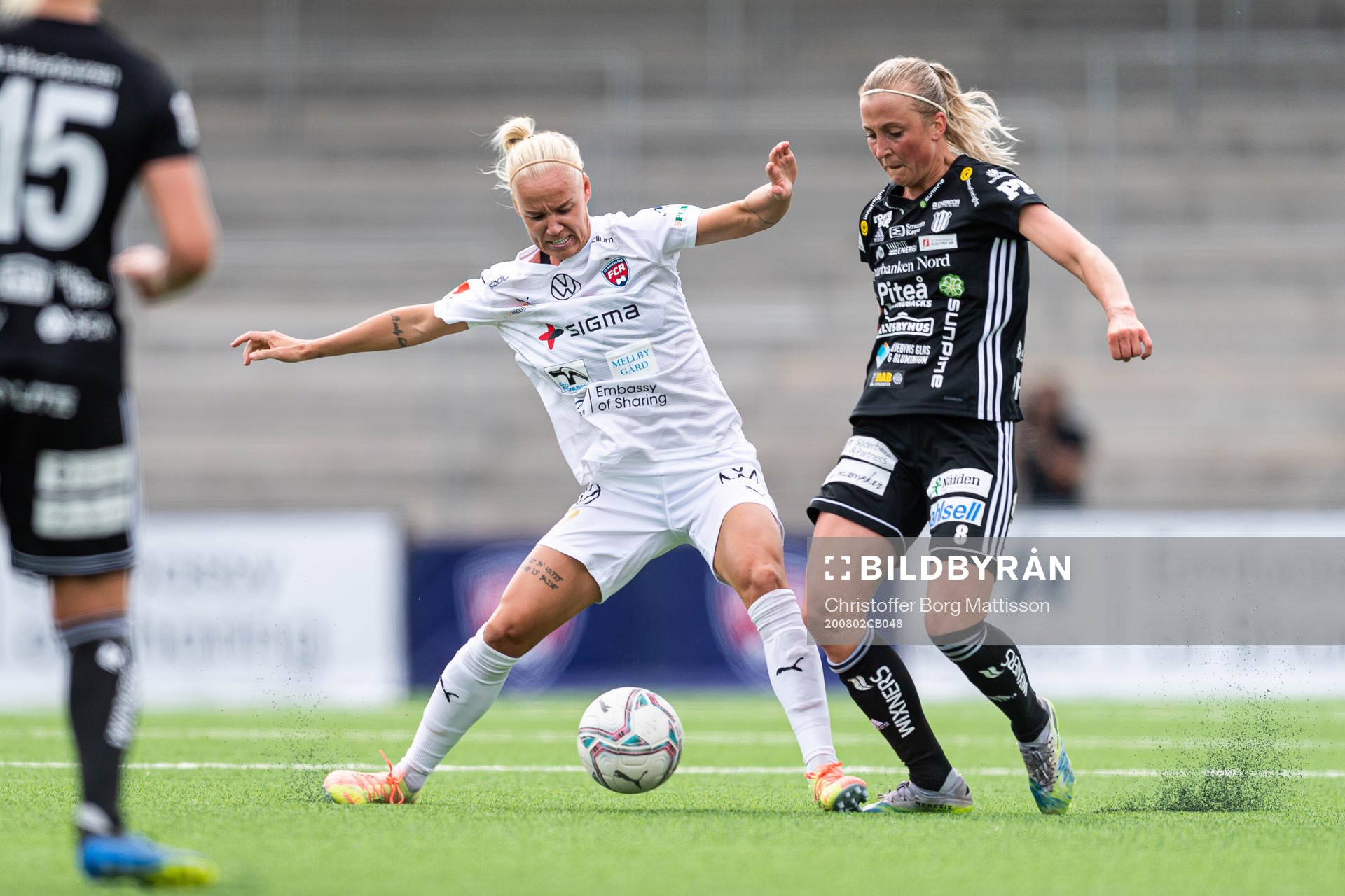 Rosengårds Caroline Seger mot Piteås Julia Karlenäs