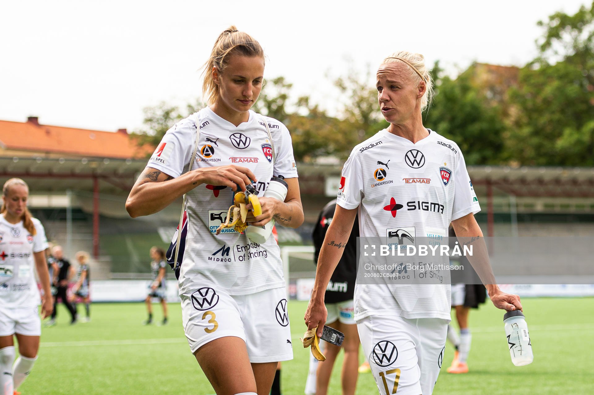 Rosengårds Nathalie Björn och Caroline Seger