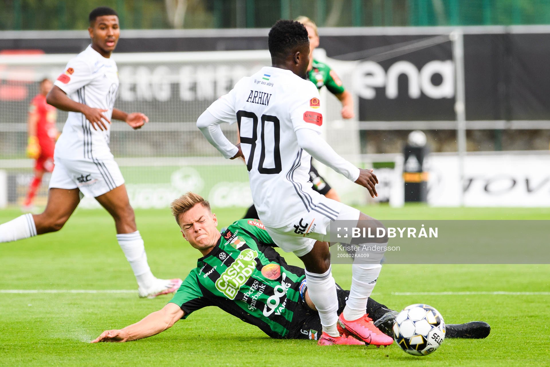 Varbergs Albin Winbo och Östersunds Frank Arhin