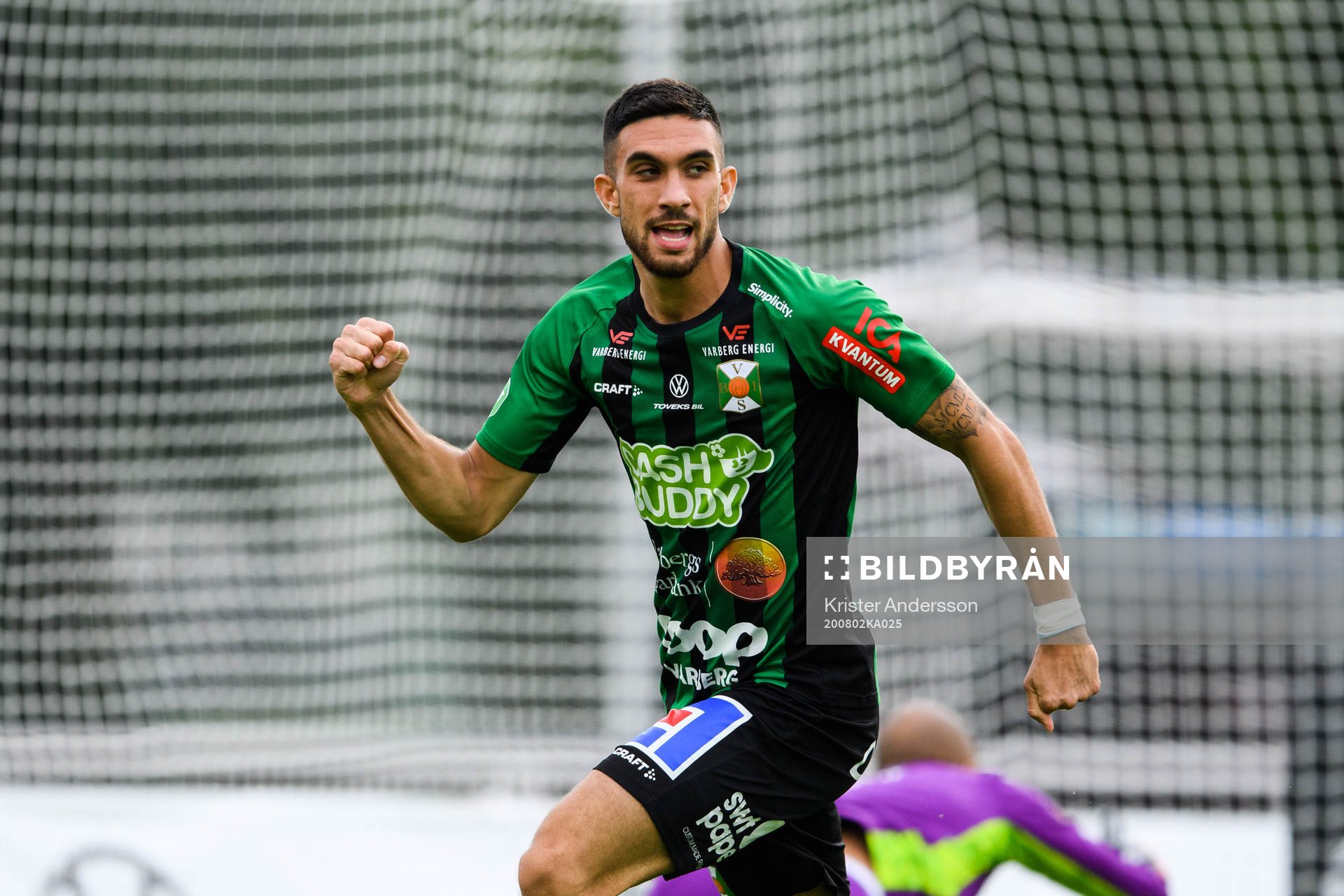 Varbergs Daniel Krezic jublar