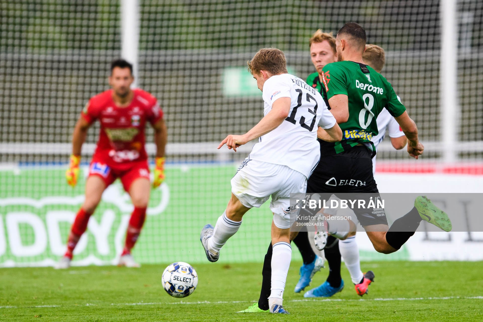 Östersunds Ludvig Fritzson gör 1-1