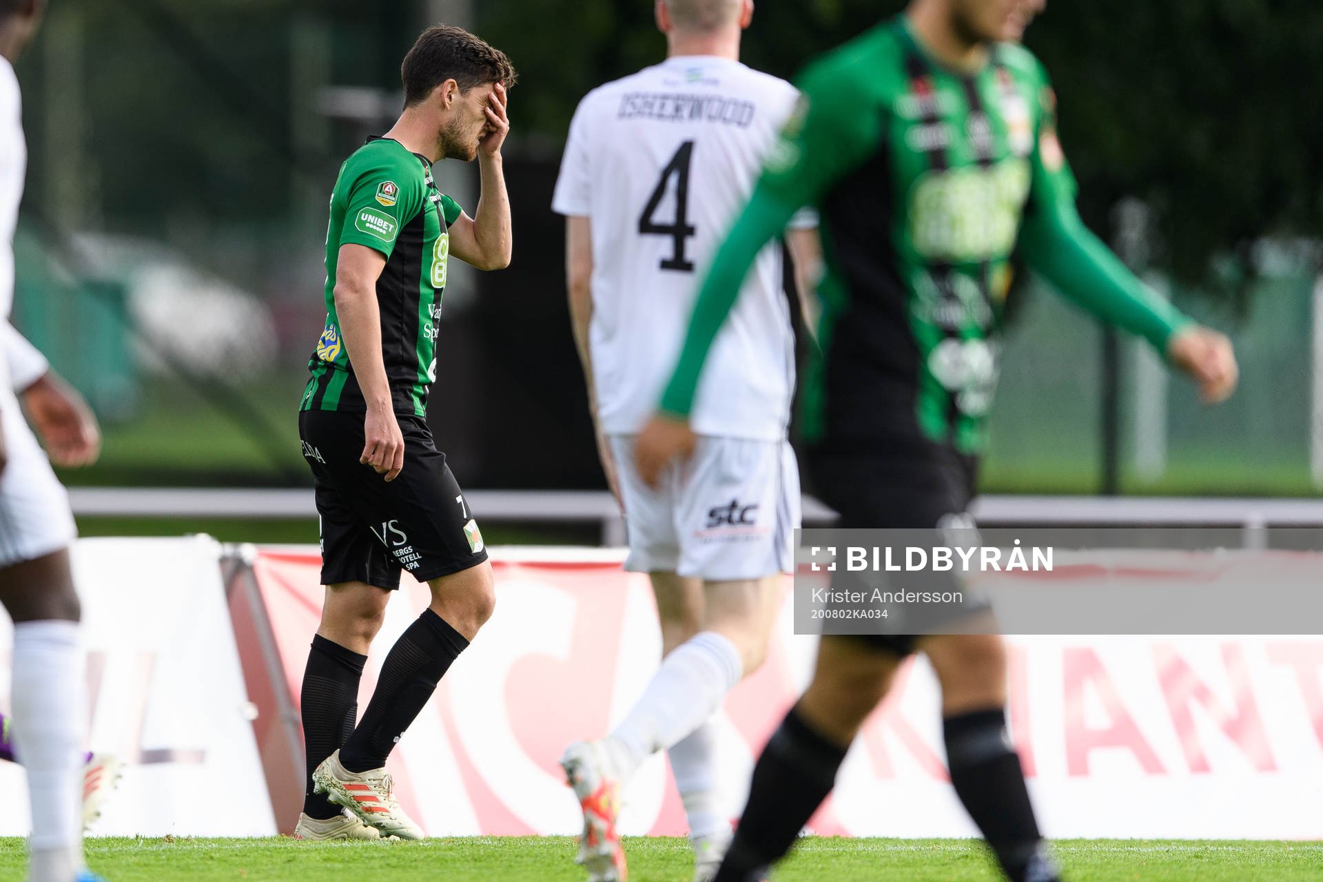 Varbergs Robin Tranberg deppar