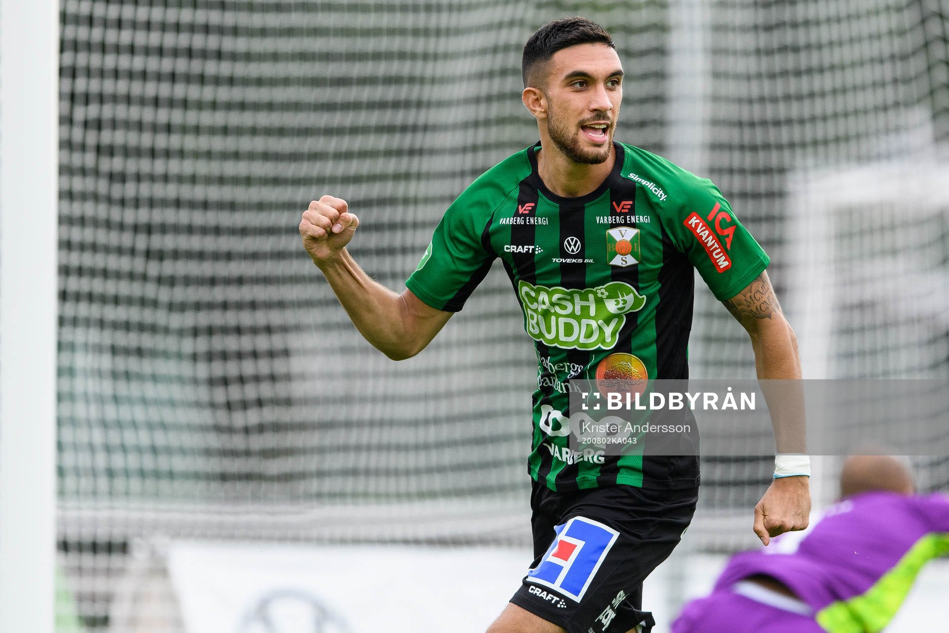 Varbergs Daniel Krezic jublar